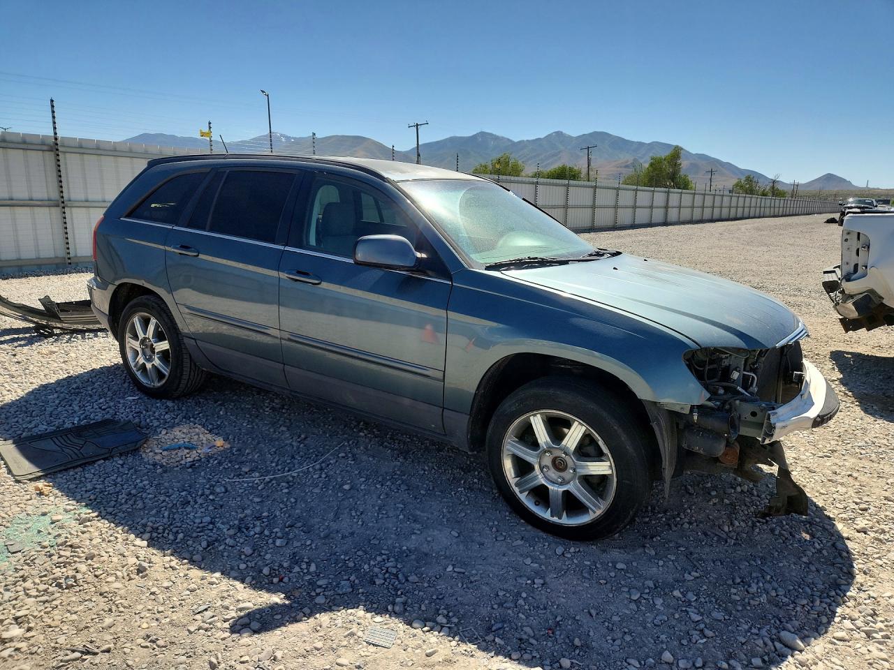 2007 Chrysler Pacifica Touring Green vin: 2A8GF68X77R253214
