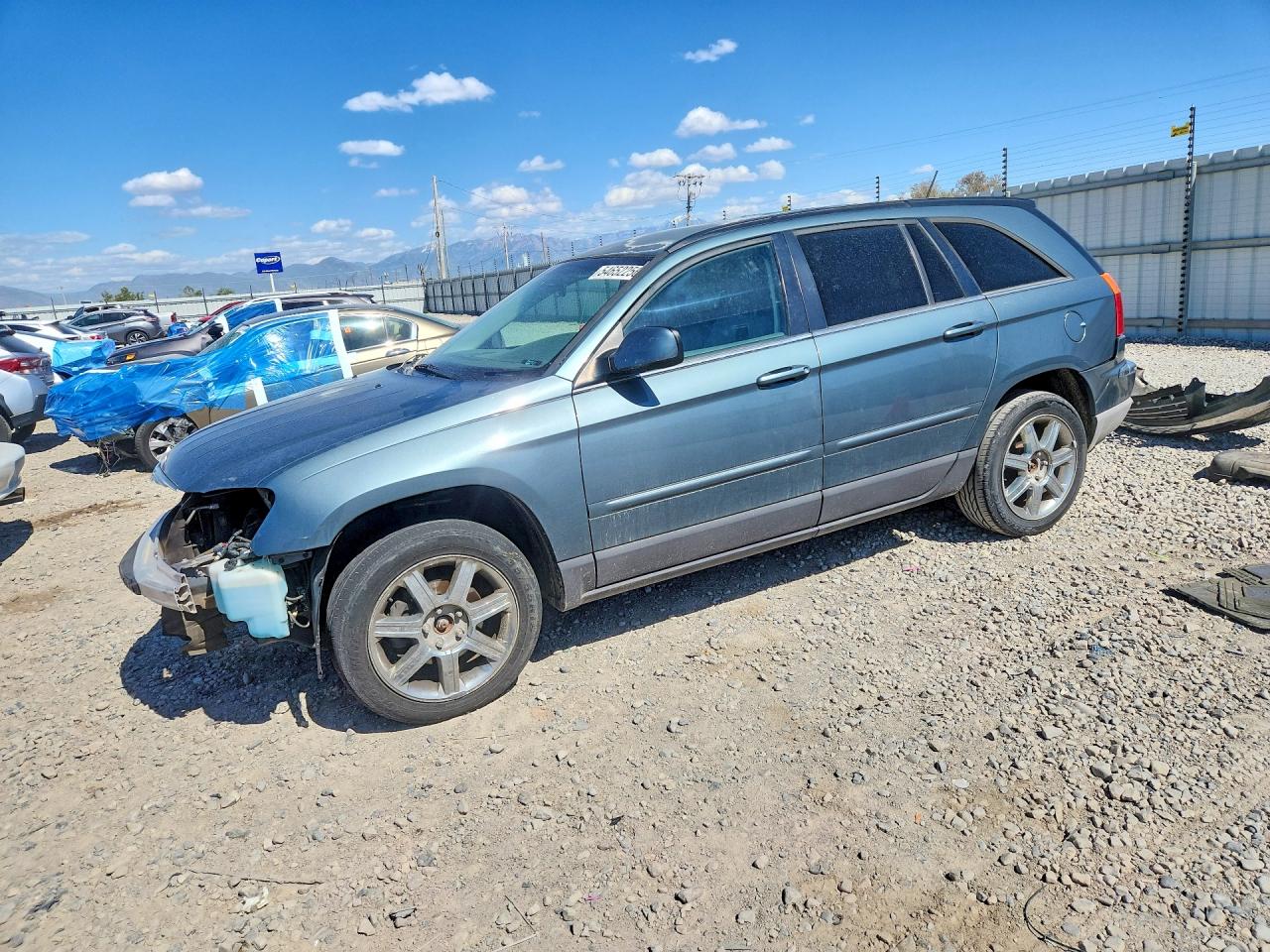2007 Chrysler Pacifica Touring Green vin: 2A8GF68X77R253214