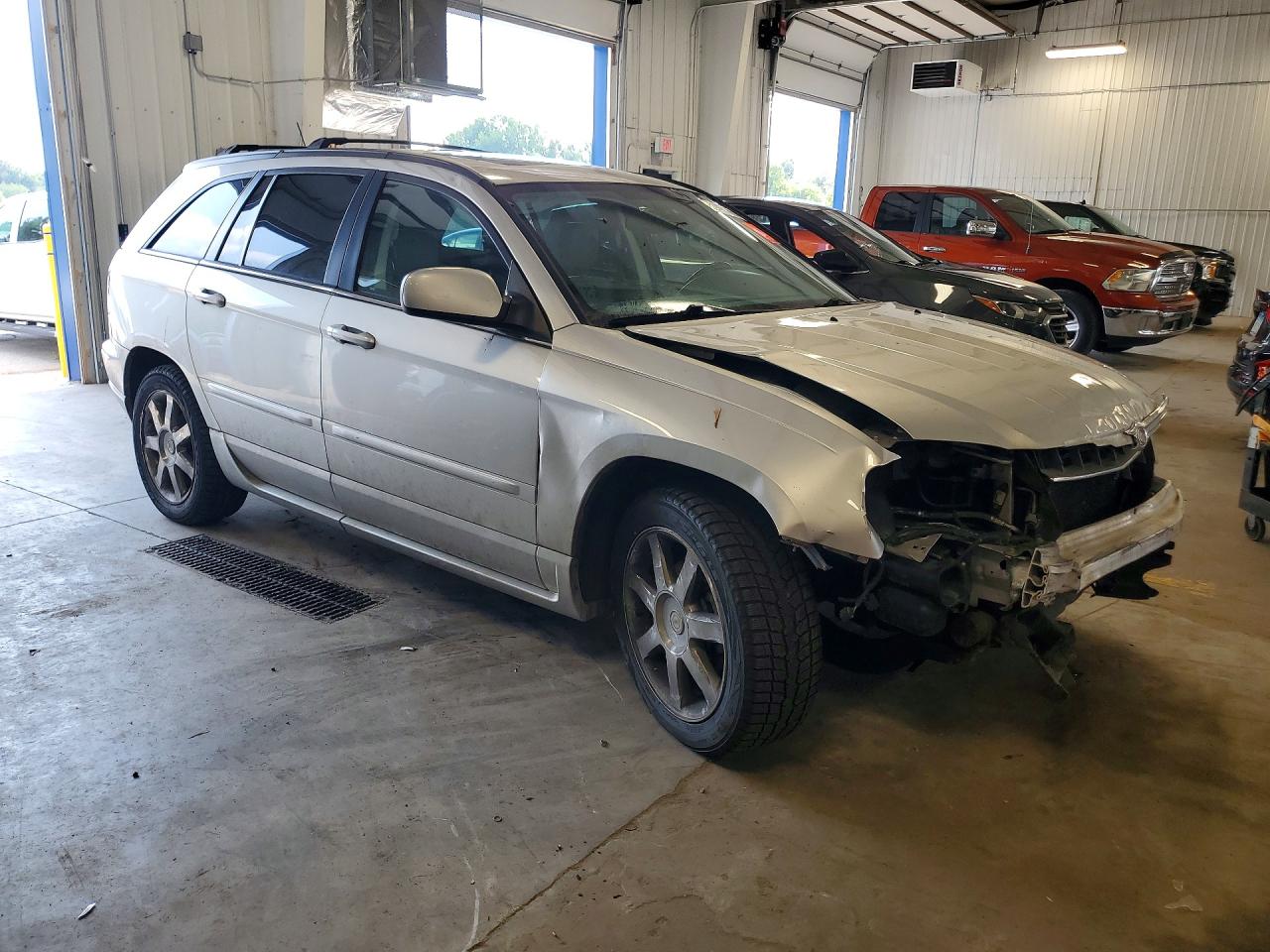 2007 Chrysler Pacifica Limited Silver vin: 2A8GF78X17R363004