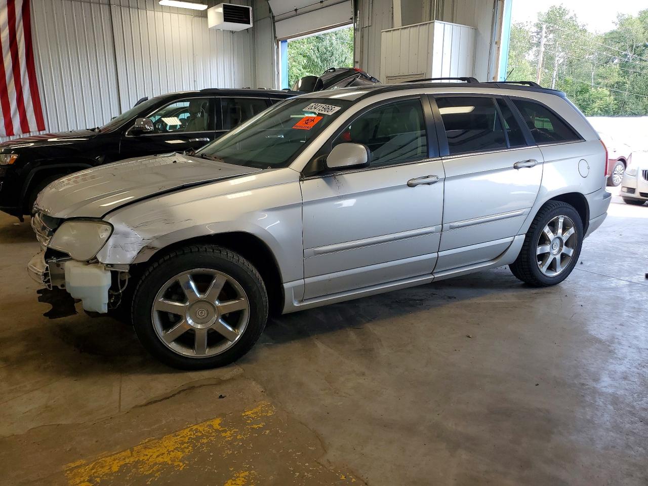 2007 Chrysler Pacifica Limited Silver vin: 2A8GF78X17R363004