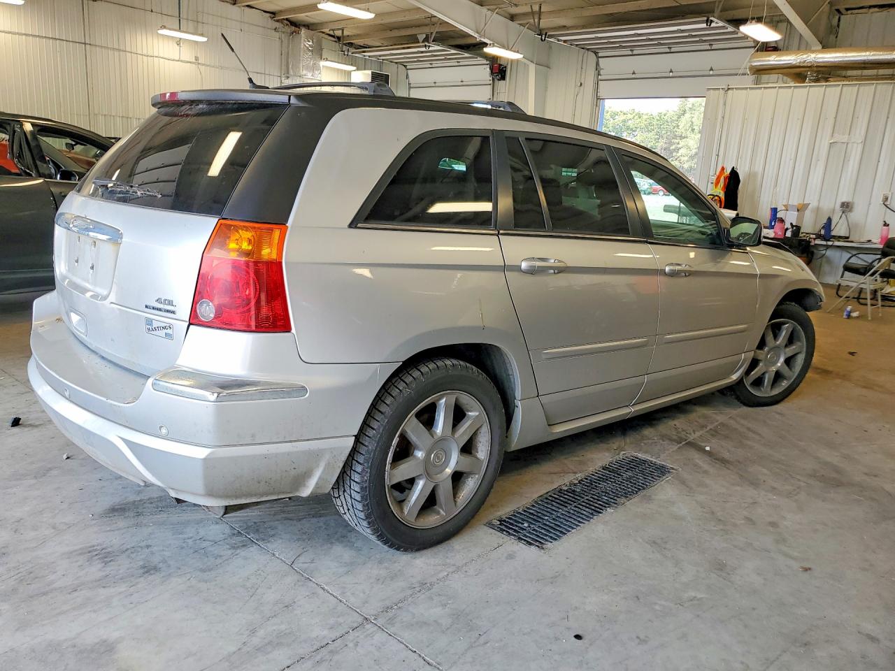 2007 Chrysler Pacifica Limited Silver vin: 2A8GF78X17R363004