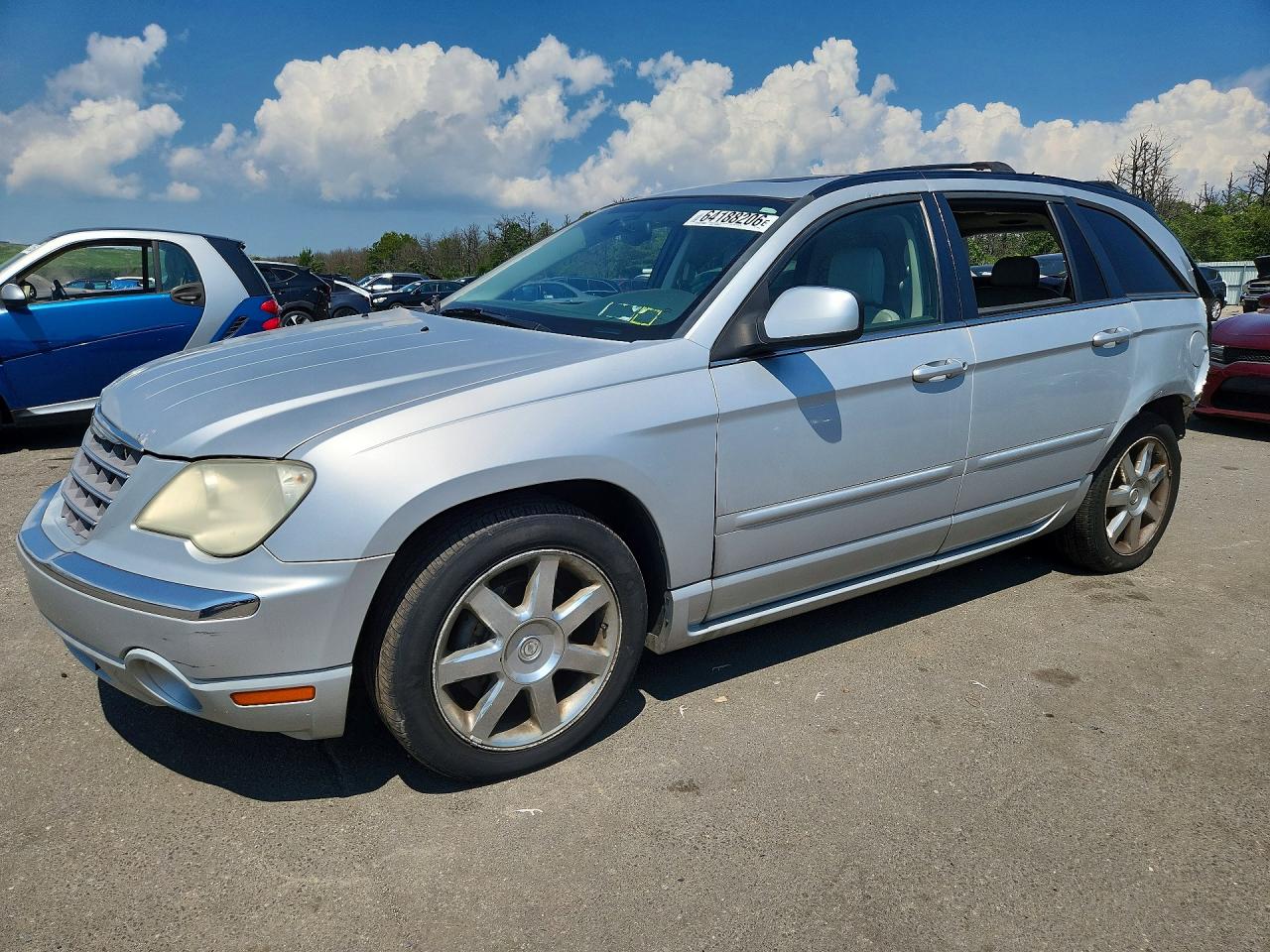 2008 Chrysler Pacifica Limited Silver vin: 2A8GF78X18R108063