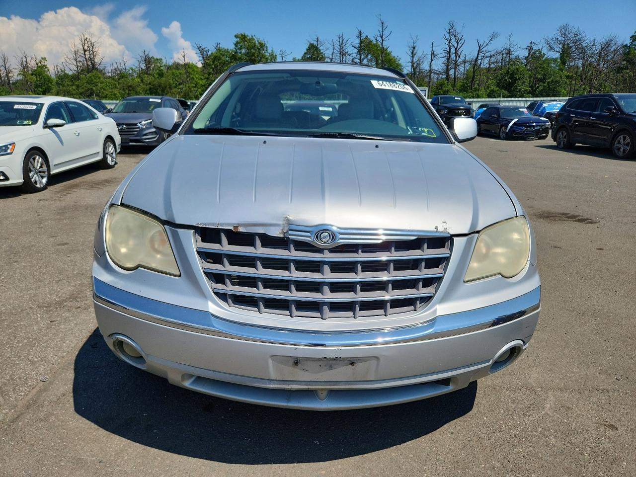 2008 Chrysler Pacifica Limited Silver vin: 2A8GF78X18R108063