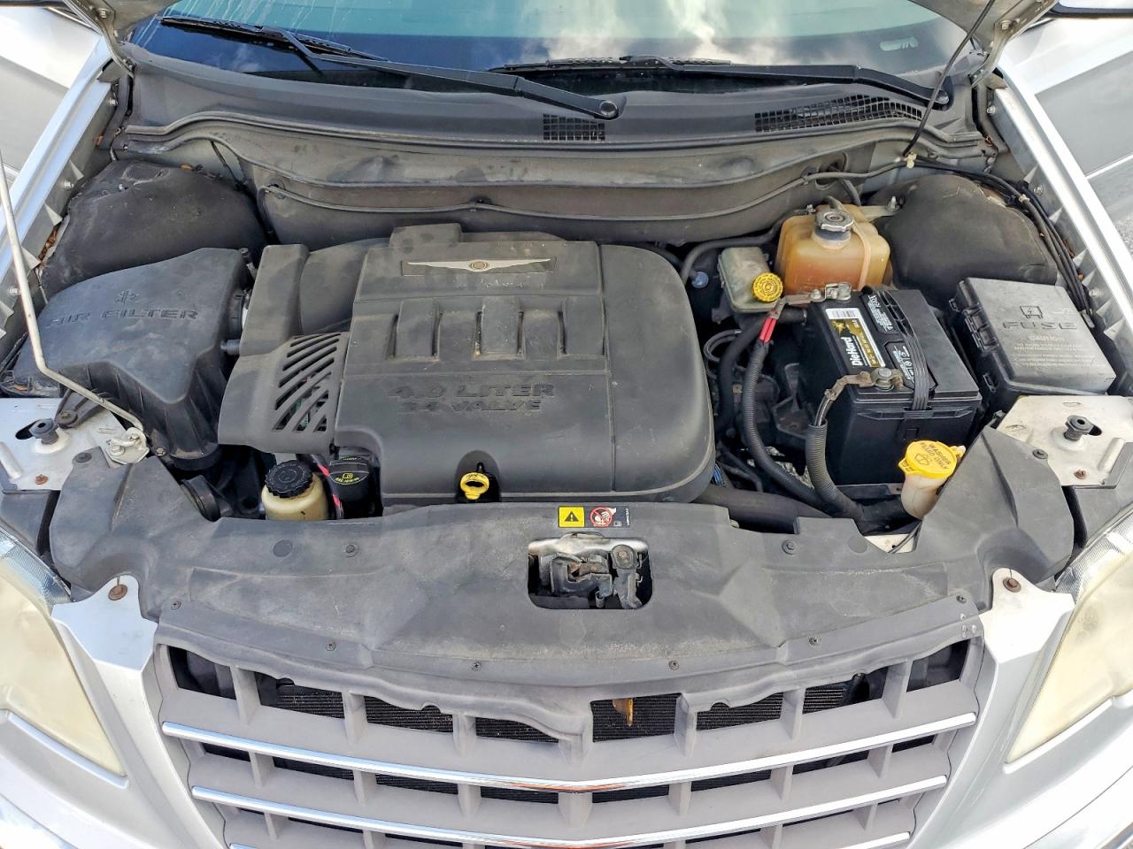 2007 Chrysler Pacifica Серебряный vin: 2A8GF78X97R196679