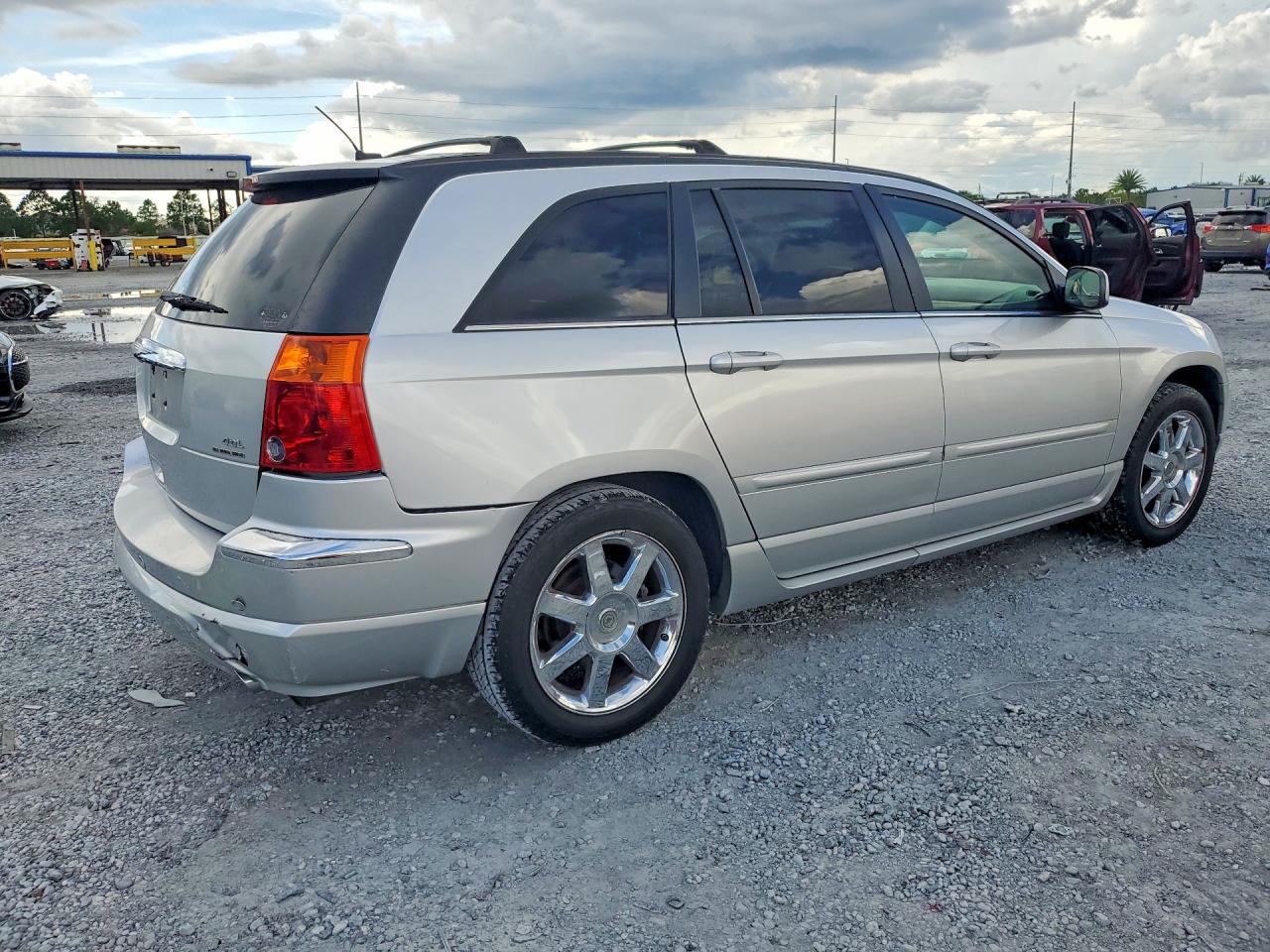 2007 Chrysler Pacifica Серебряный vin: 2A8GF78X97R196679