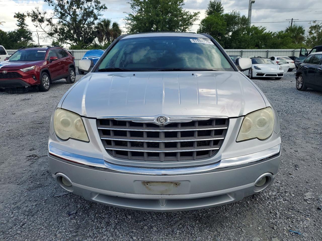2007 Chrysler Pacifica Серебряный vin: 2A8GF78X97R196679