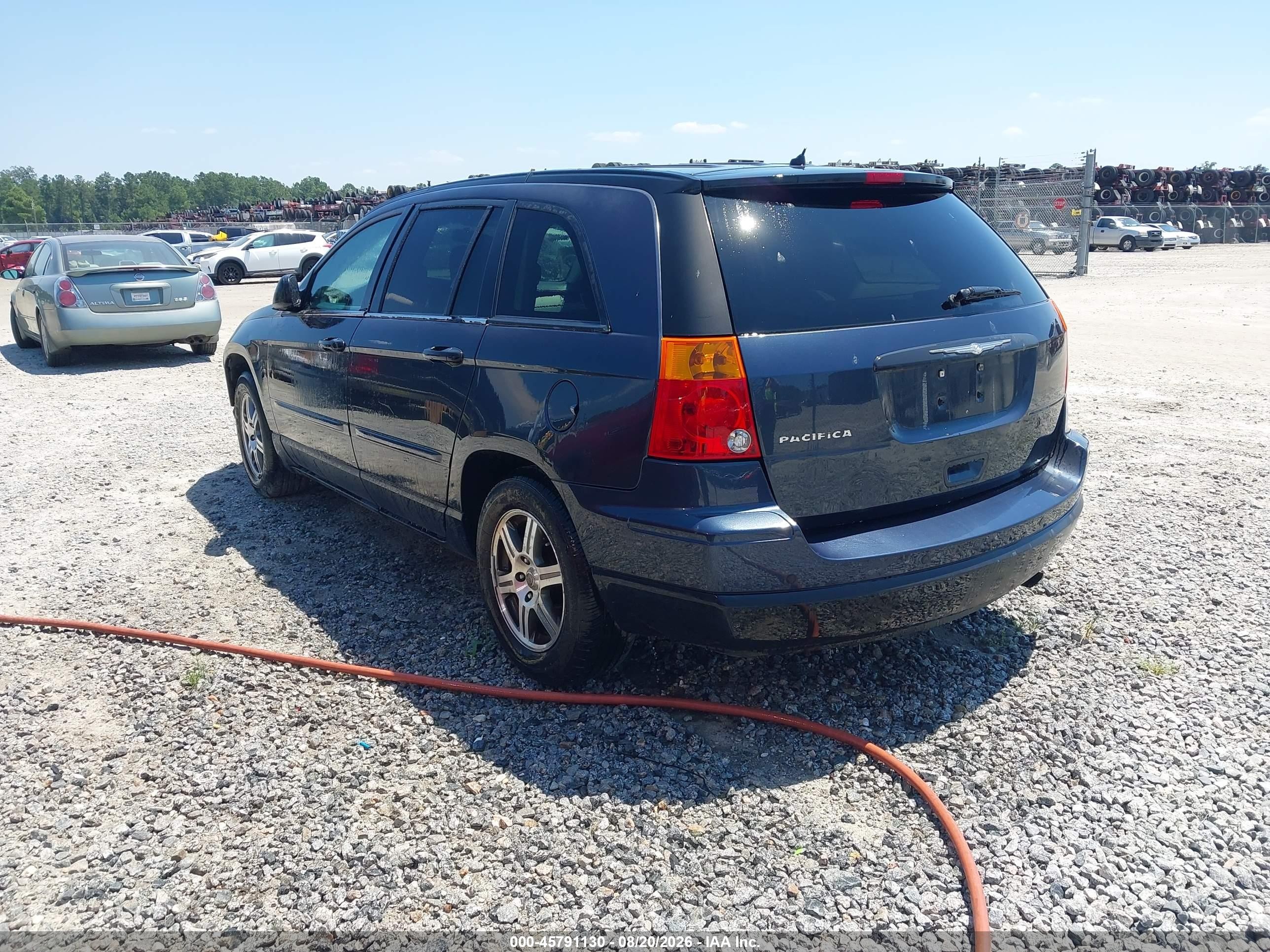 2007 Chrysler Pacifica   Blue vin: 2A8GM48L37R202591