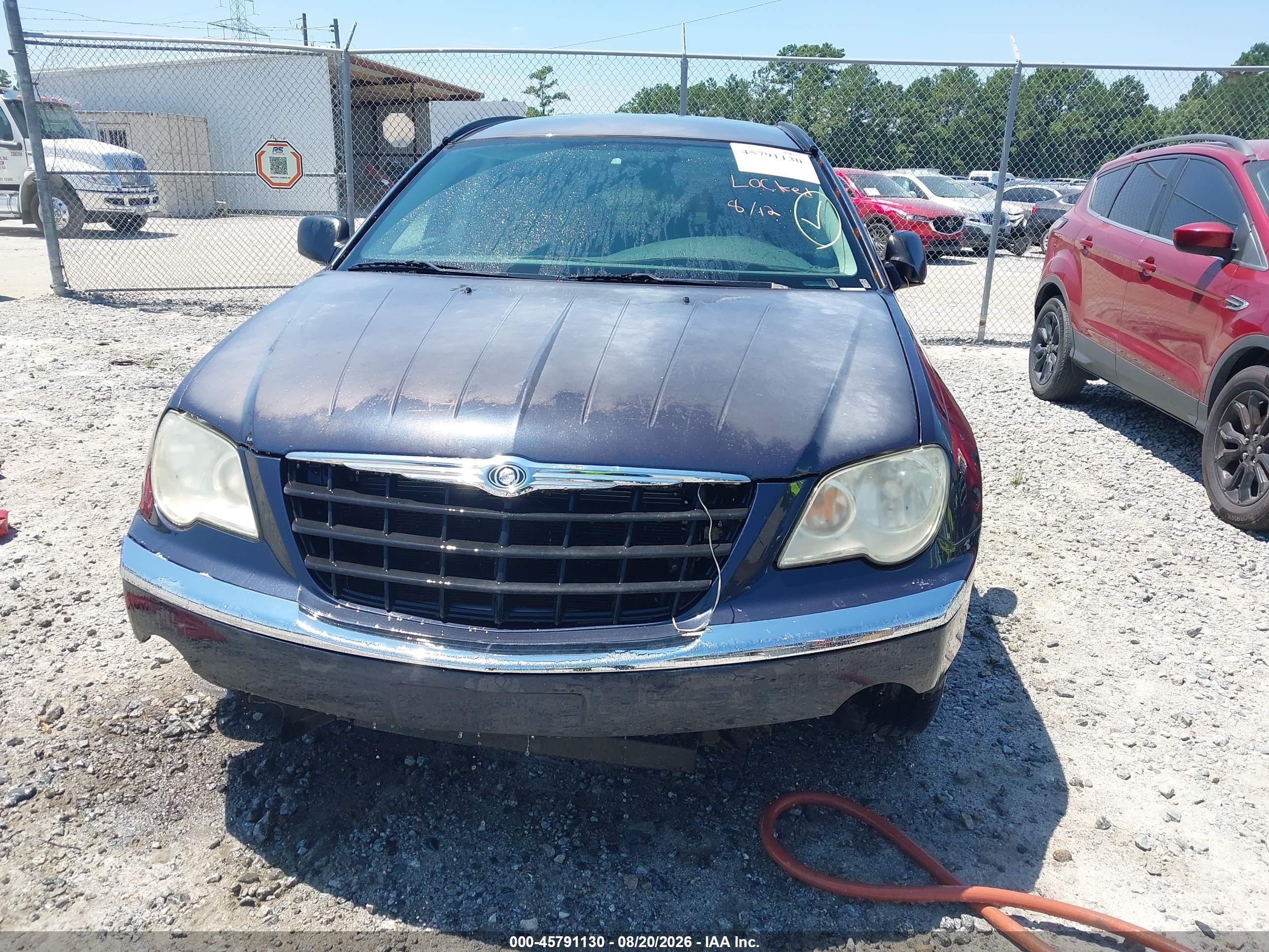 2007 Chrysler Pacifica   Blue vin: 2A8GM48L37R202591