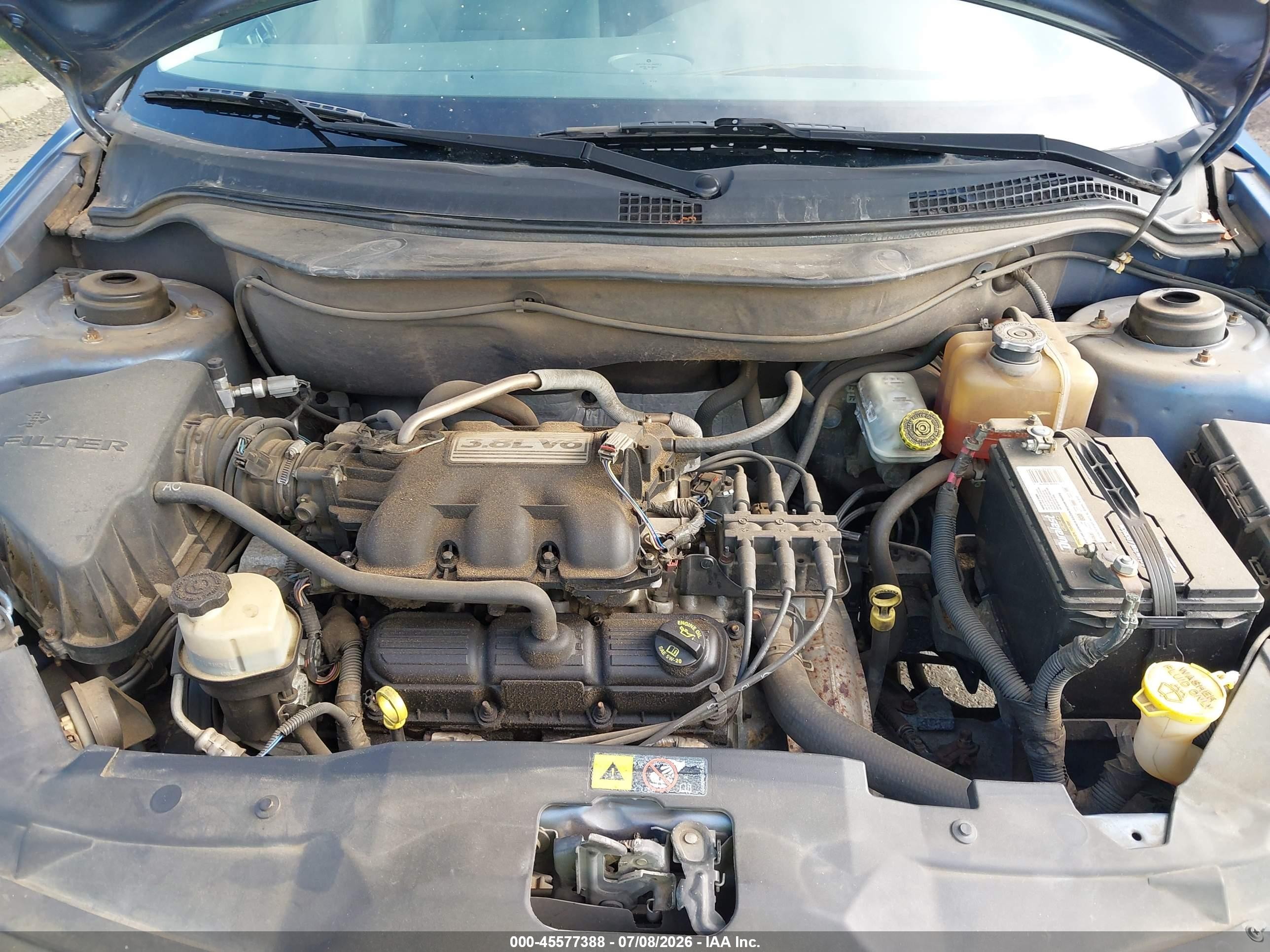 2007 Chrysler Pacifica   Blue vin: 2A8GM48L67R263160