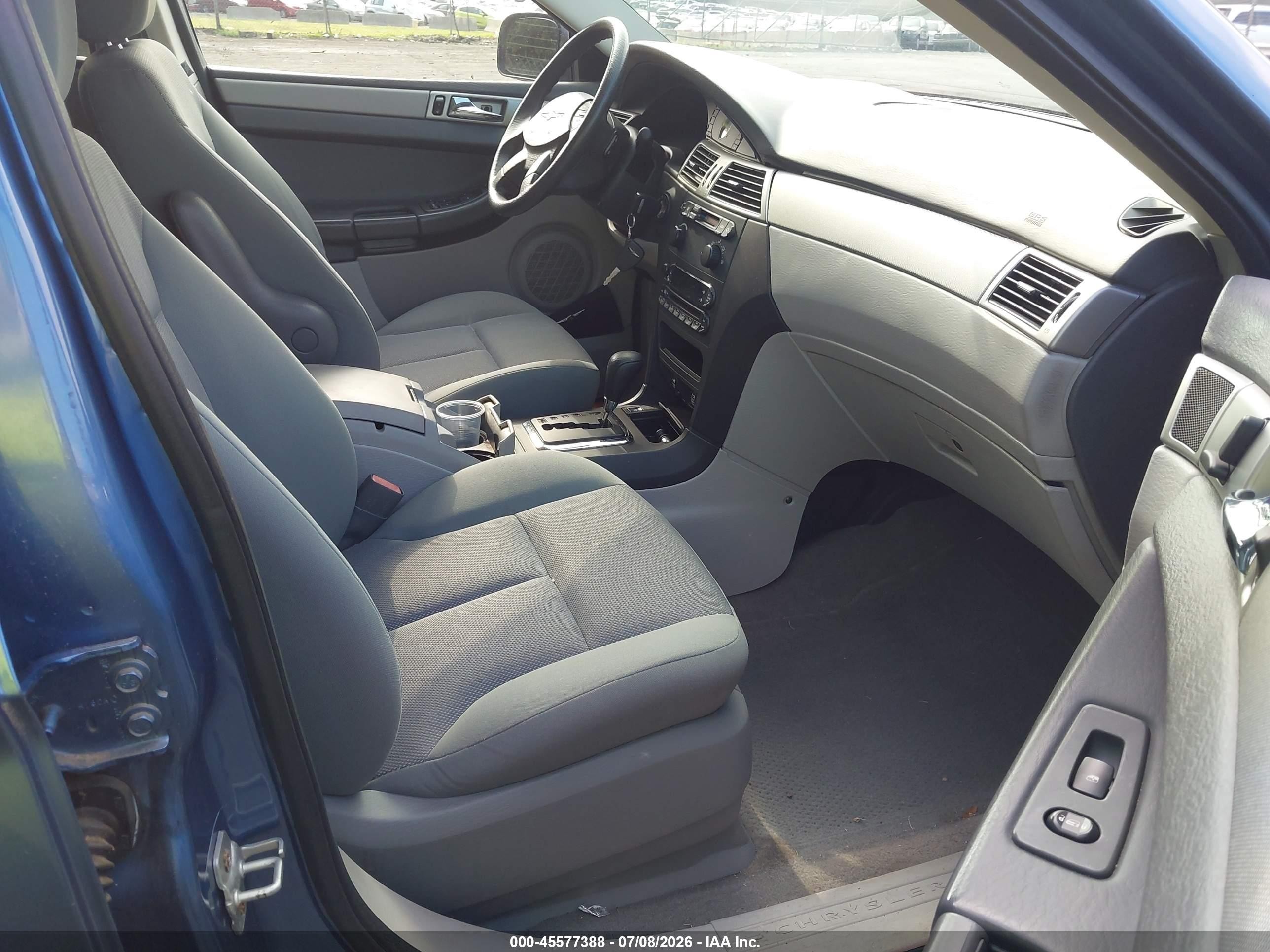 2007 Chrysler Pacifica   Blue vin: 2A8GM48L67R263160