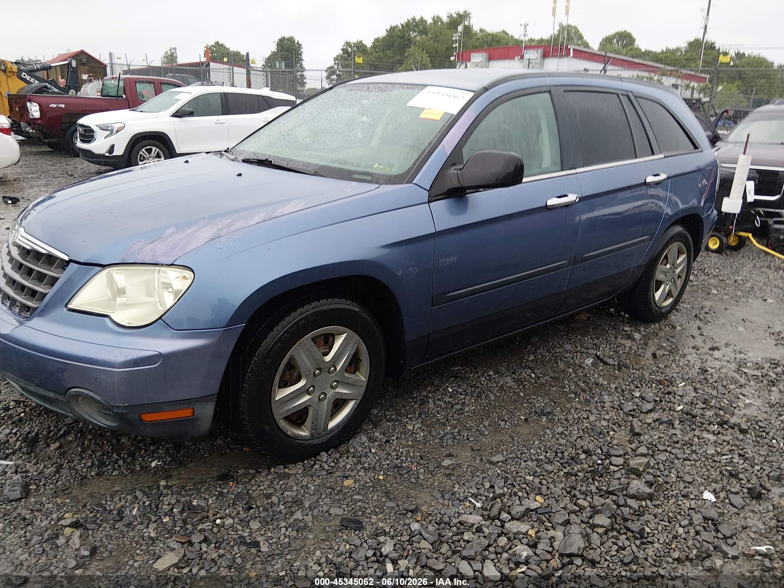 2007 Chrysler Pacifica   Blue vin: 2A8GM48L77R256556