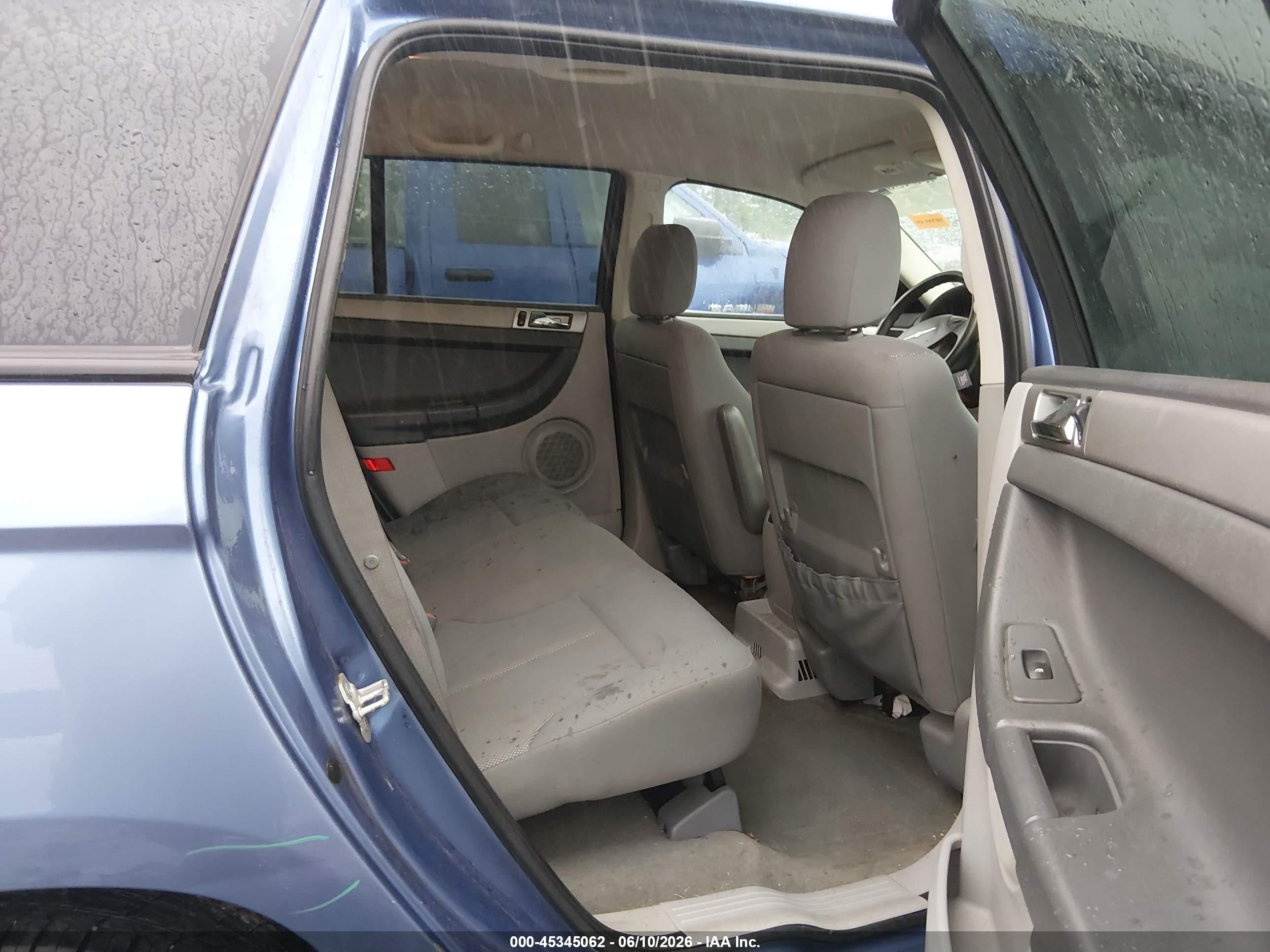 2007 Chrysler Pacifica   Blue vin: 2A8GM48L77R256556
