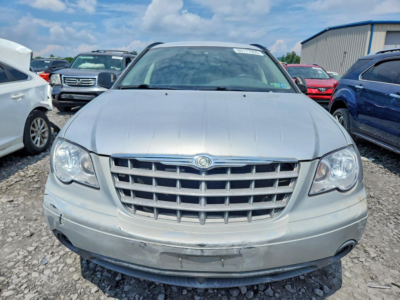 2008 Chrysler Pacifica Lx Silver vin: 2A8GM48L98R659553
