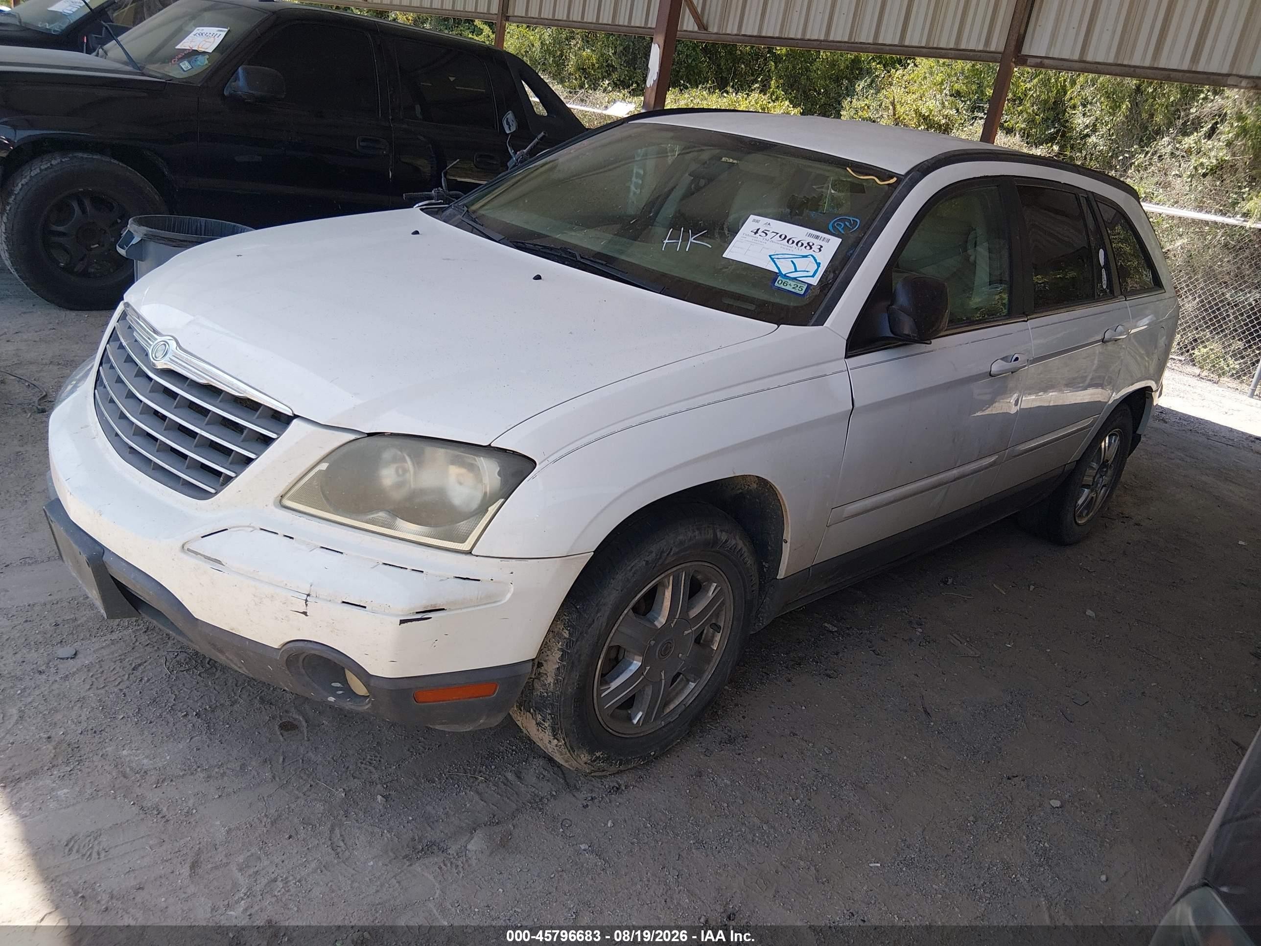 2006 Chrysler Pacifica Touring White vin: 2A8GM68406R912972
