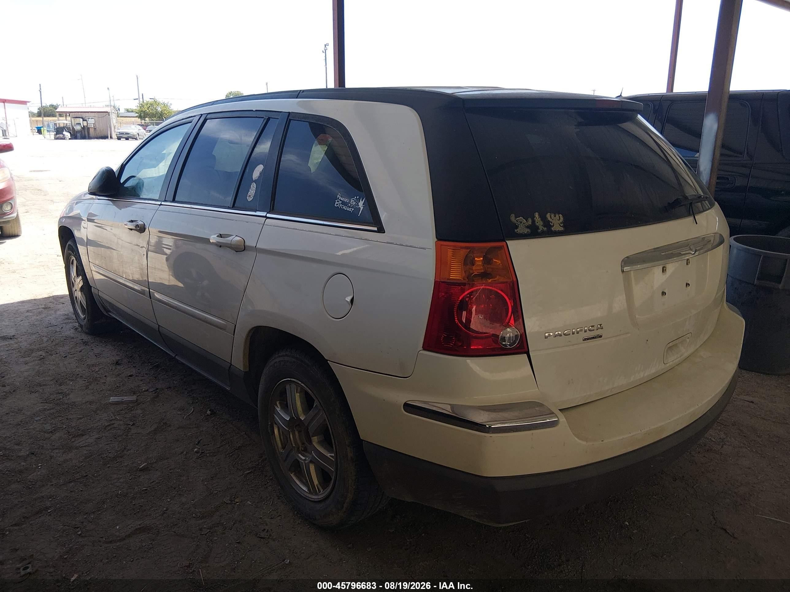 2006 Chrysler Pacifica Touring White vin: 2A8GM68406R912972