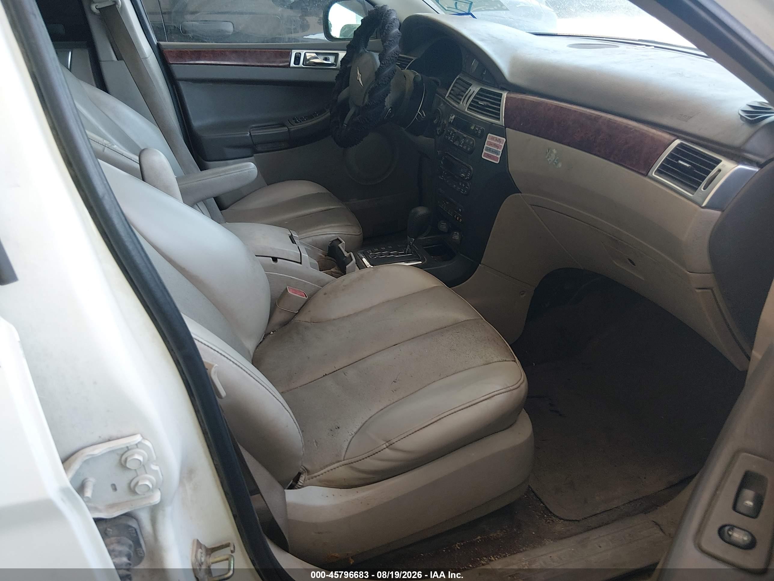 2006 Chrysler Pacifica Touring White vin: 2A8GM68406R912972