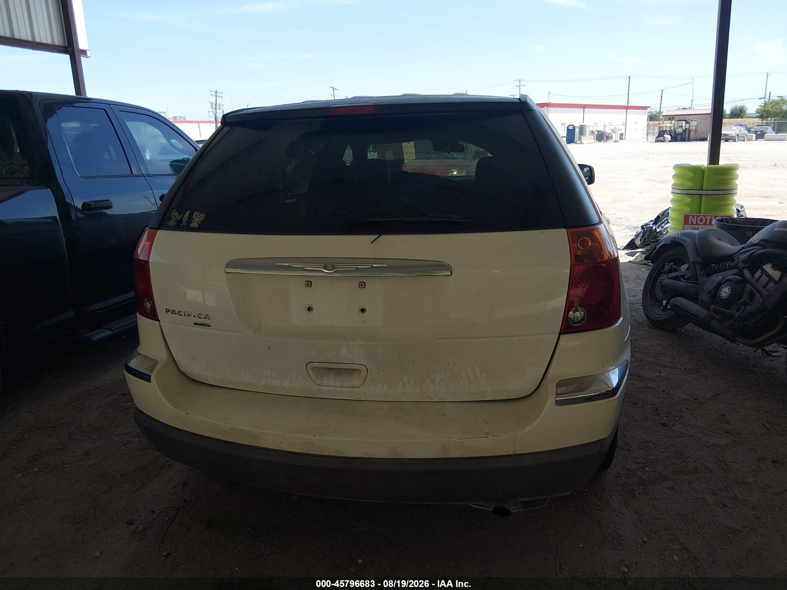 2006 Chrysler Pacifica Touring White vin: 2A8GM68406R912972