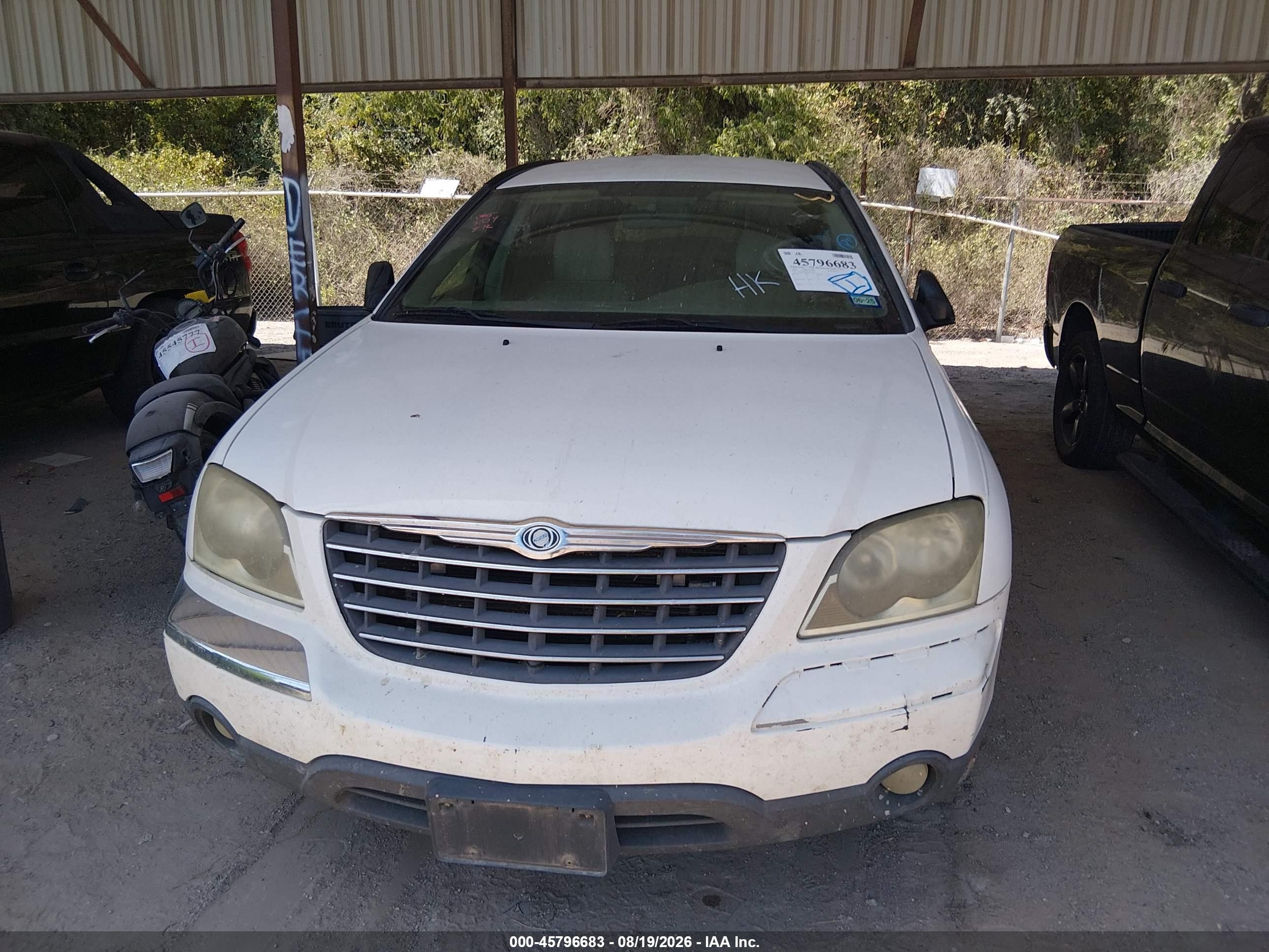2006 Chrysler Pacifica Touring White vin: 2A8GM68406R912972