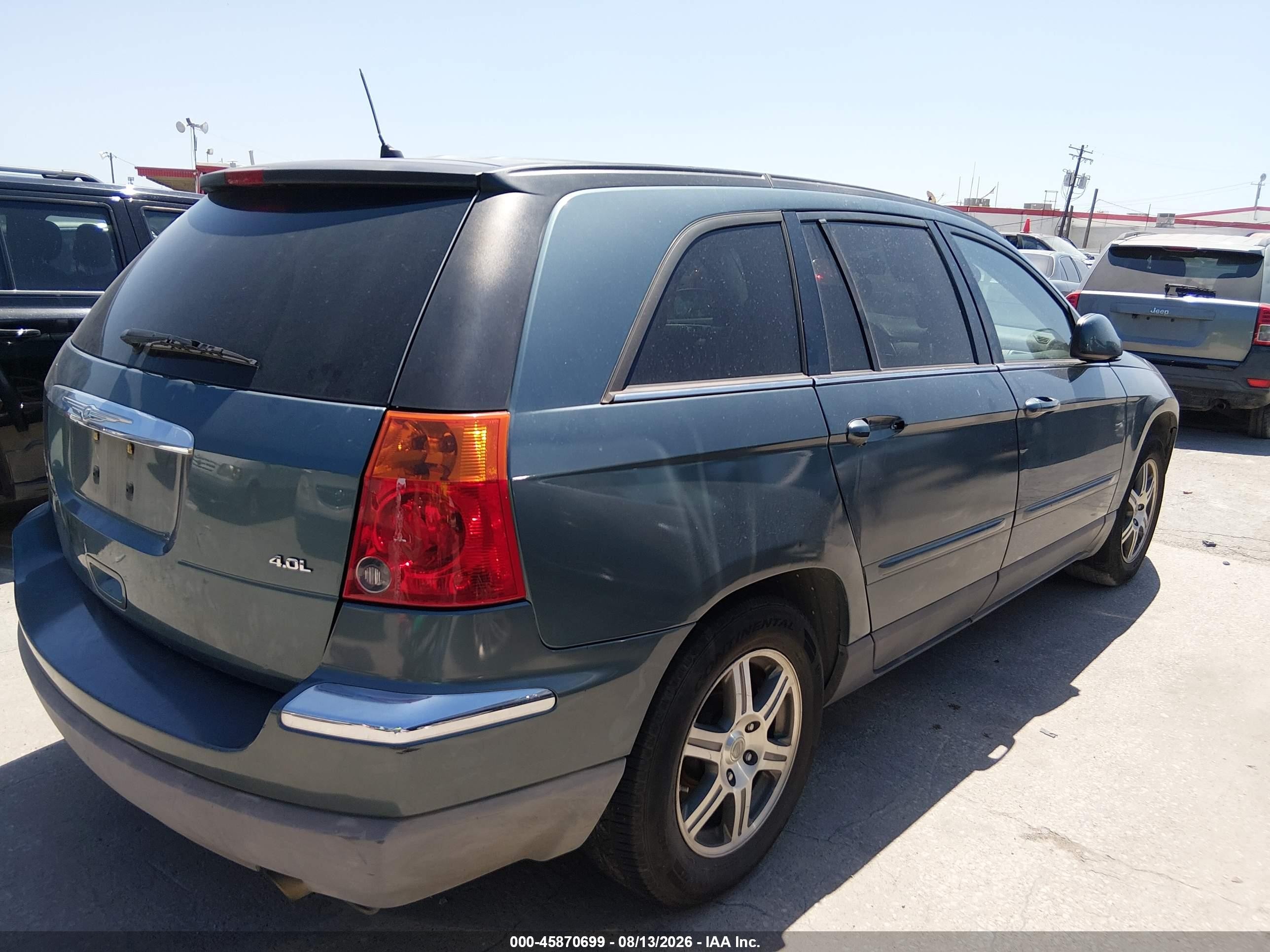 2007 Chrysler Pacifica Touring Green vin: 2A8GM68X07R337431