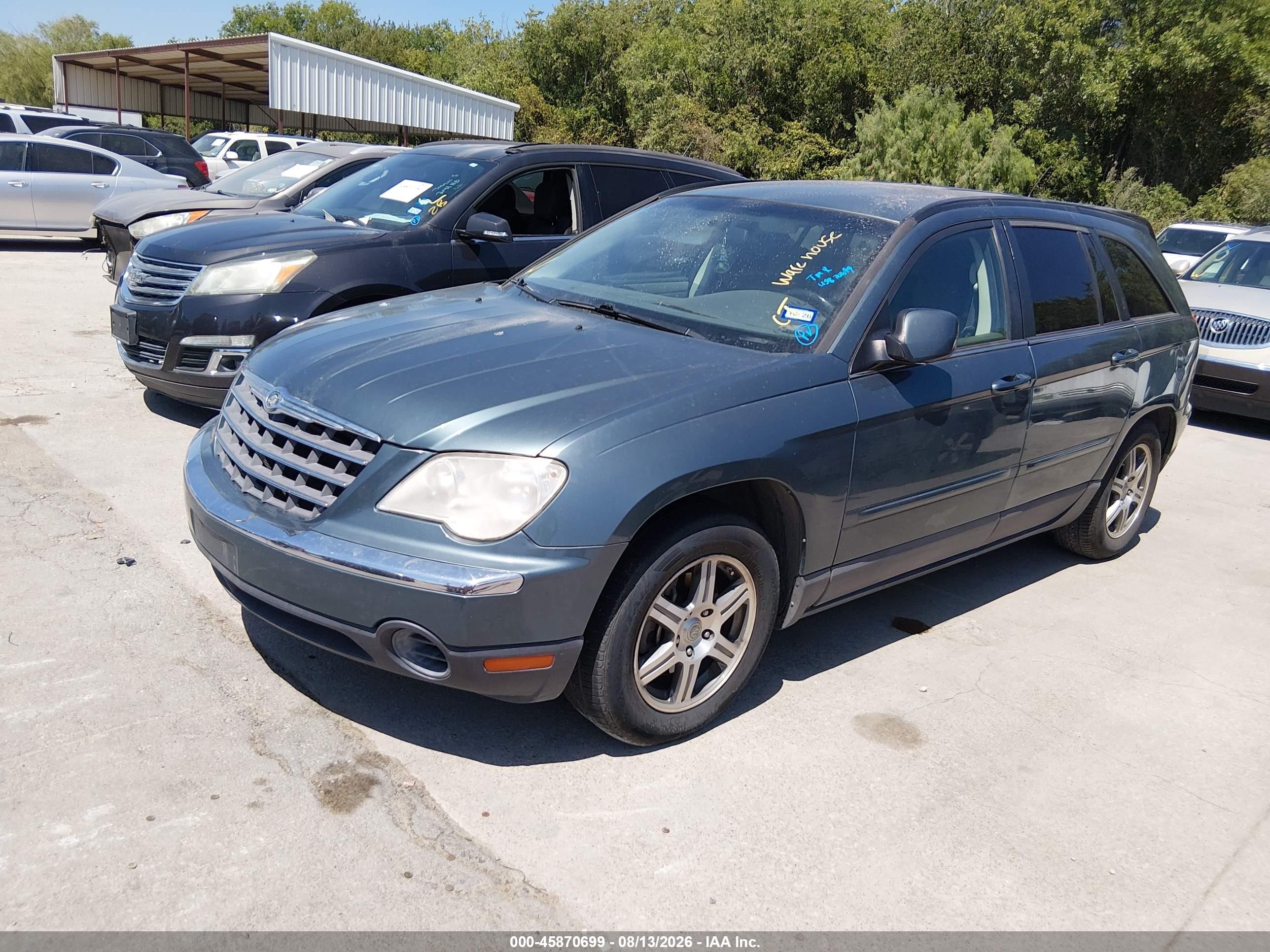 2007 Chrysler Pacifica Touring Green vin: 2A8GM68X07R337431