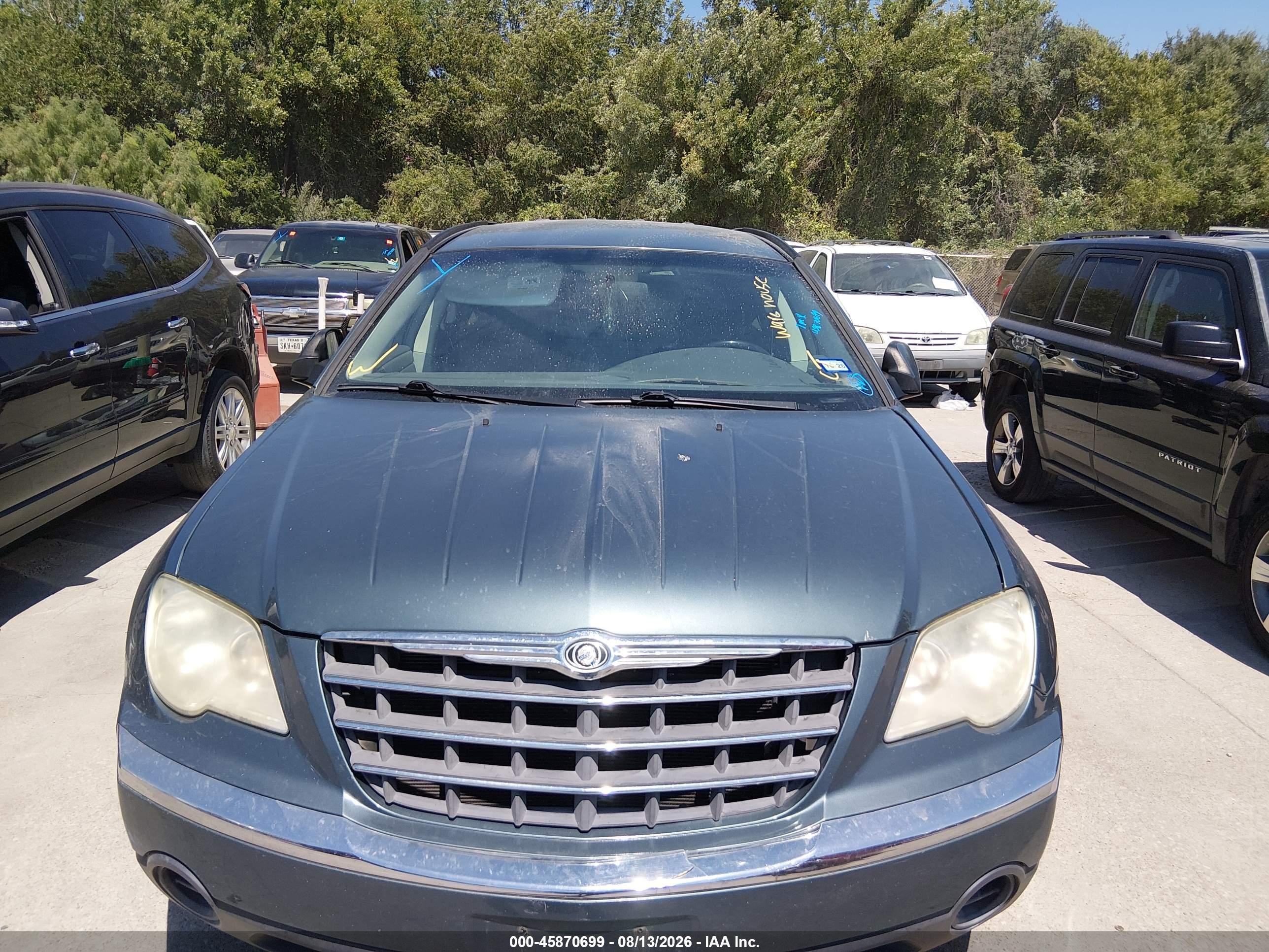 2007 Chrysler Pacifica Touring Green vin: 2A8GM68X07R337431