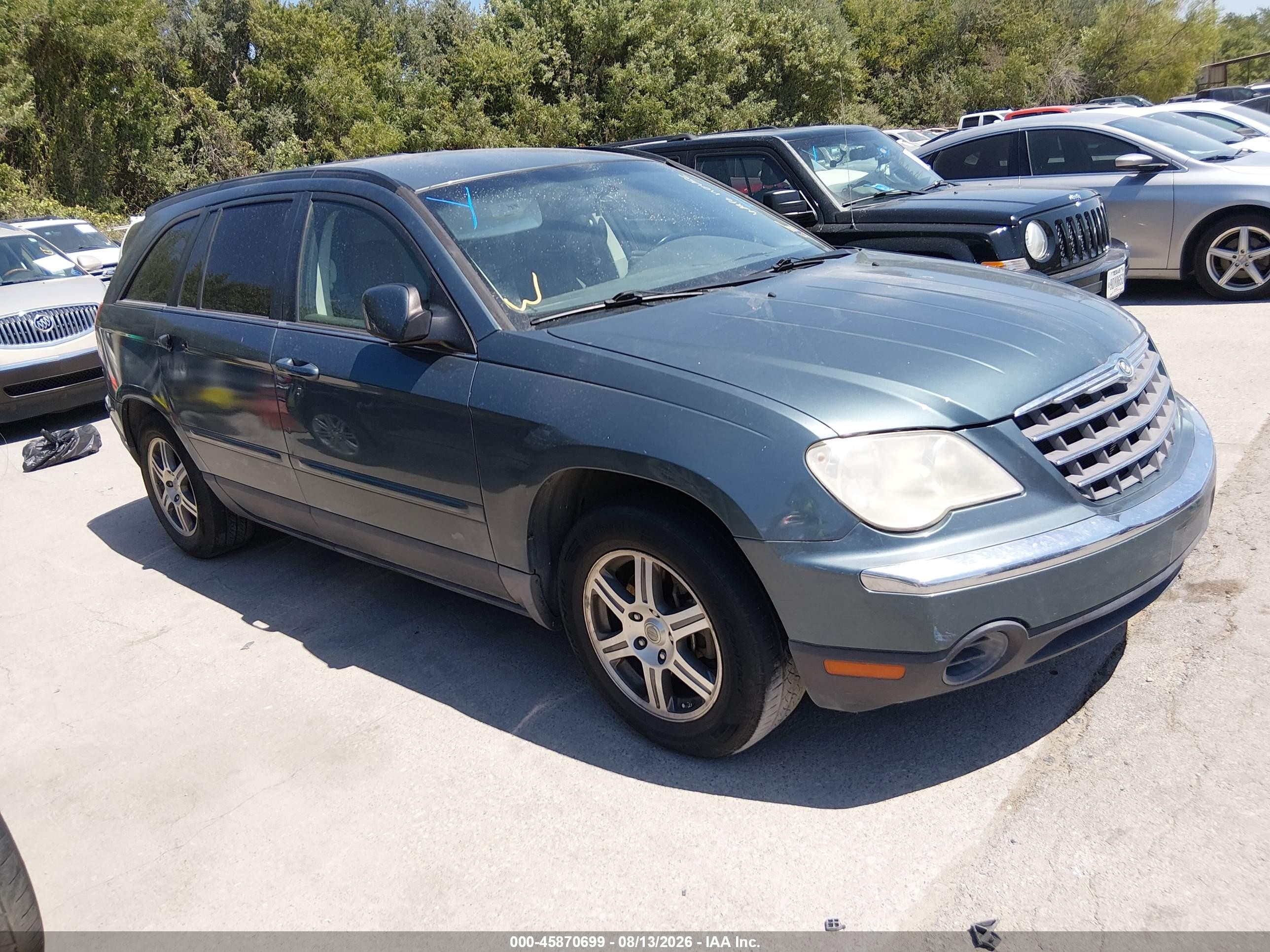 2007 Chrysler Pacifica Touring Green vin: 2A8GM68X07R337431