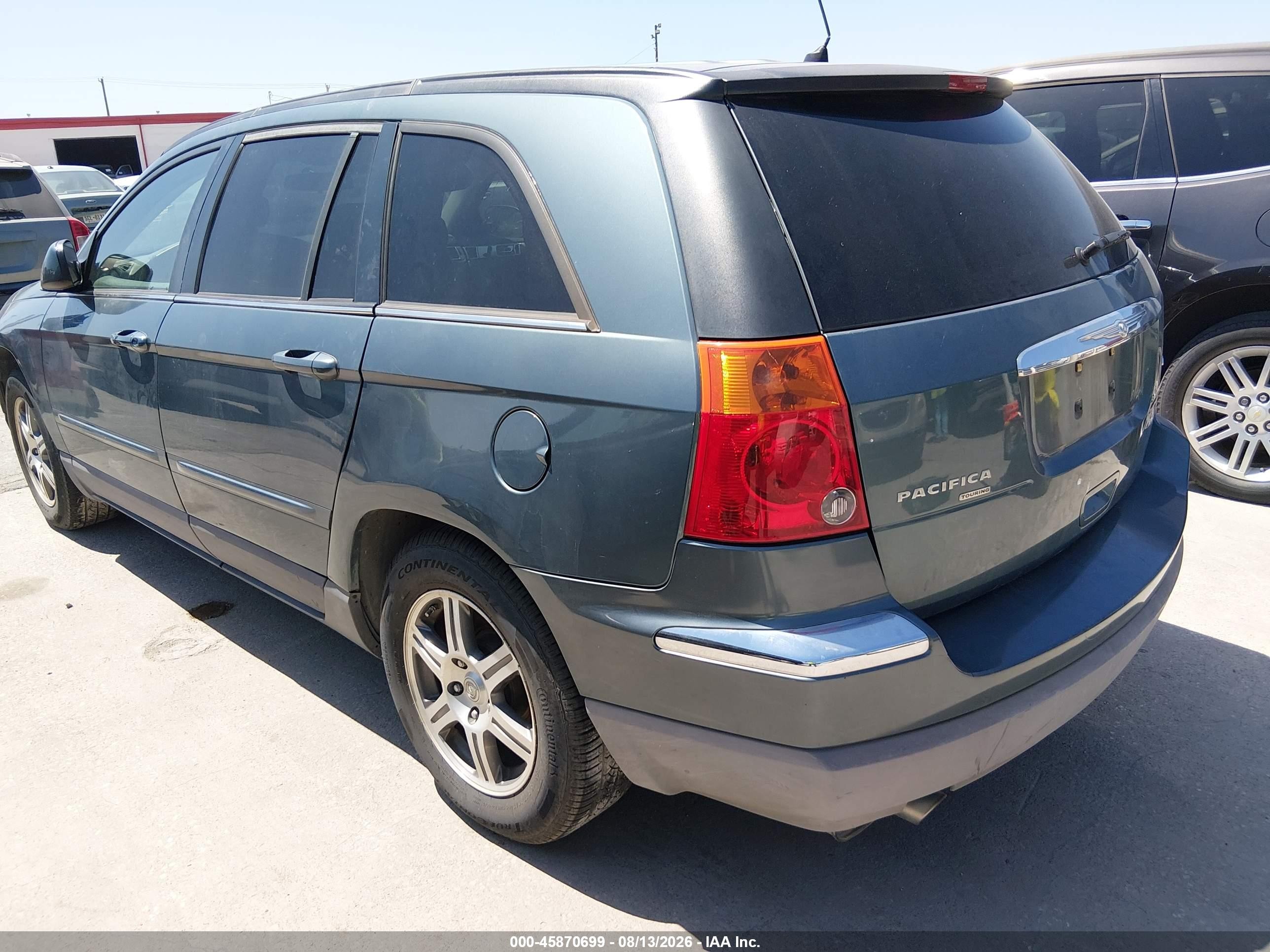 2007 Chrysler Pacifica Touring Green vin: 2A8GM68X07R337431