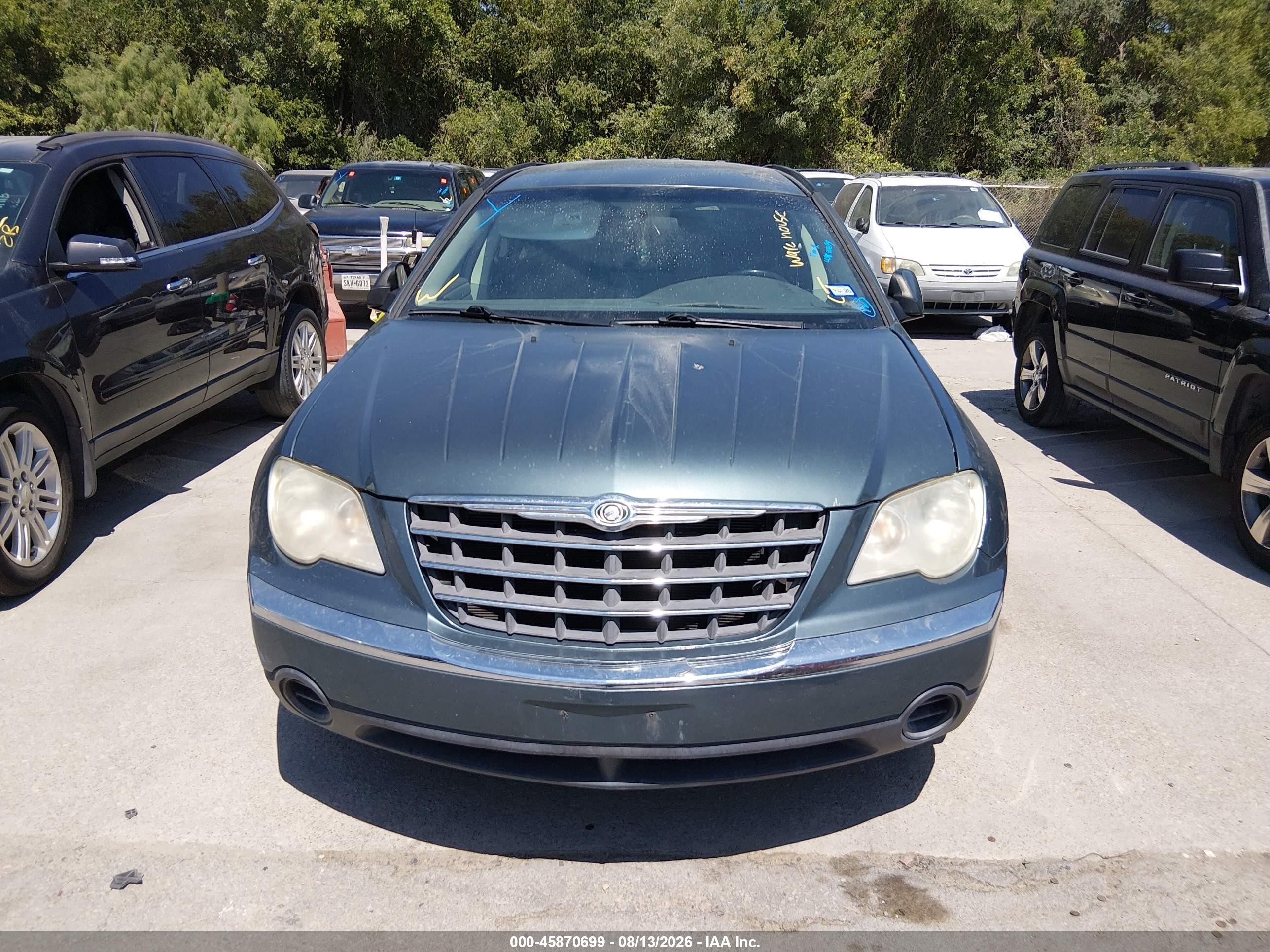 2007 Chrysler Pacifica Touring Green vin: 2A8GM68X07R337431
