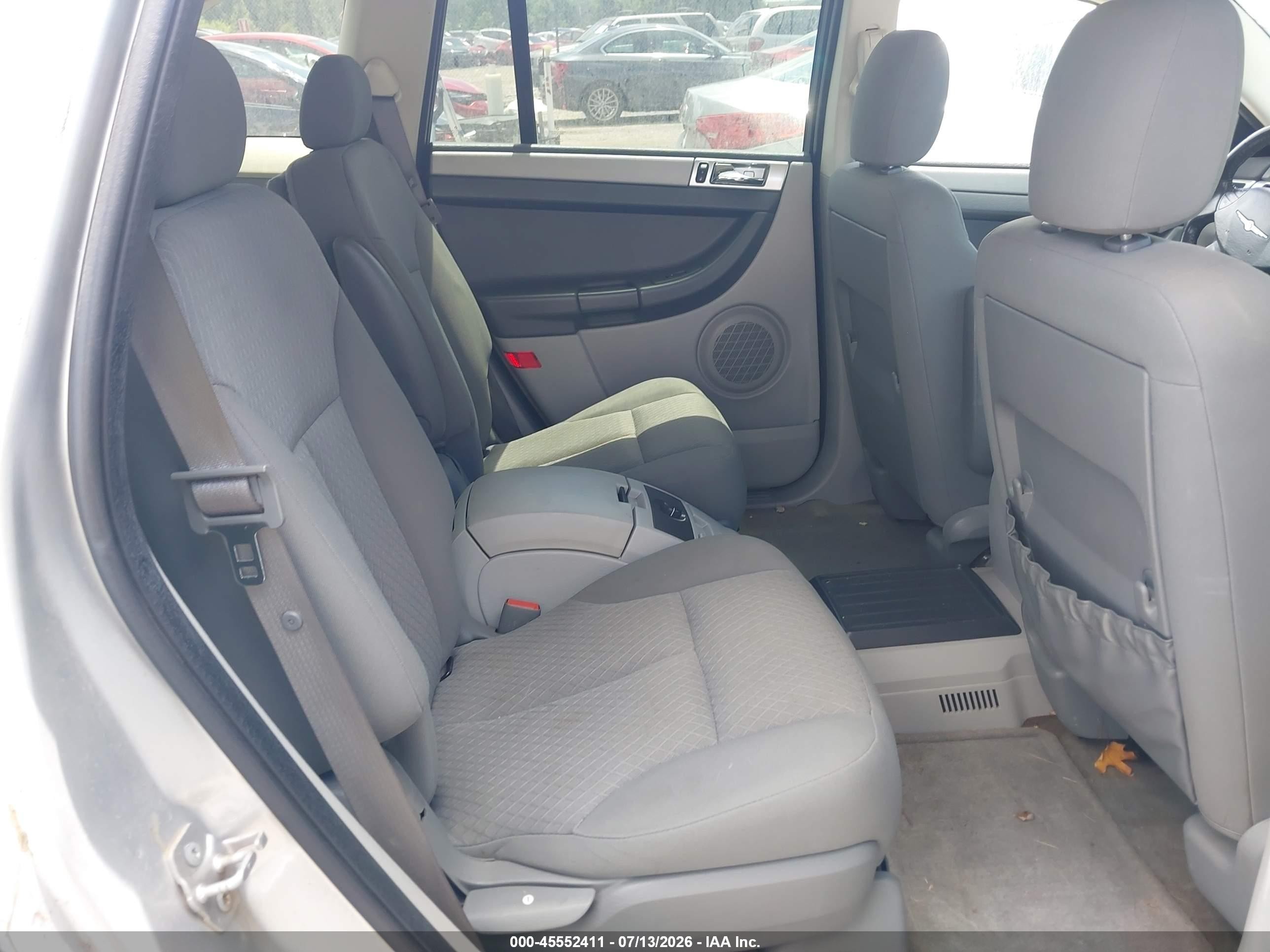 2007 Chrysler Pacifica Touring Серебряный vin: 2A8GM68X57R337845