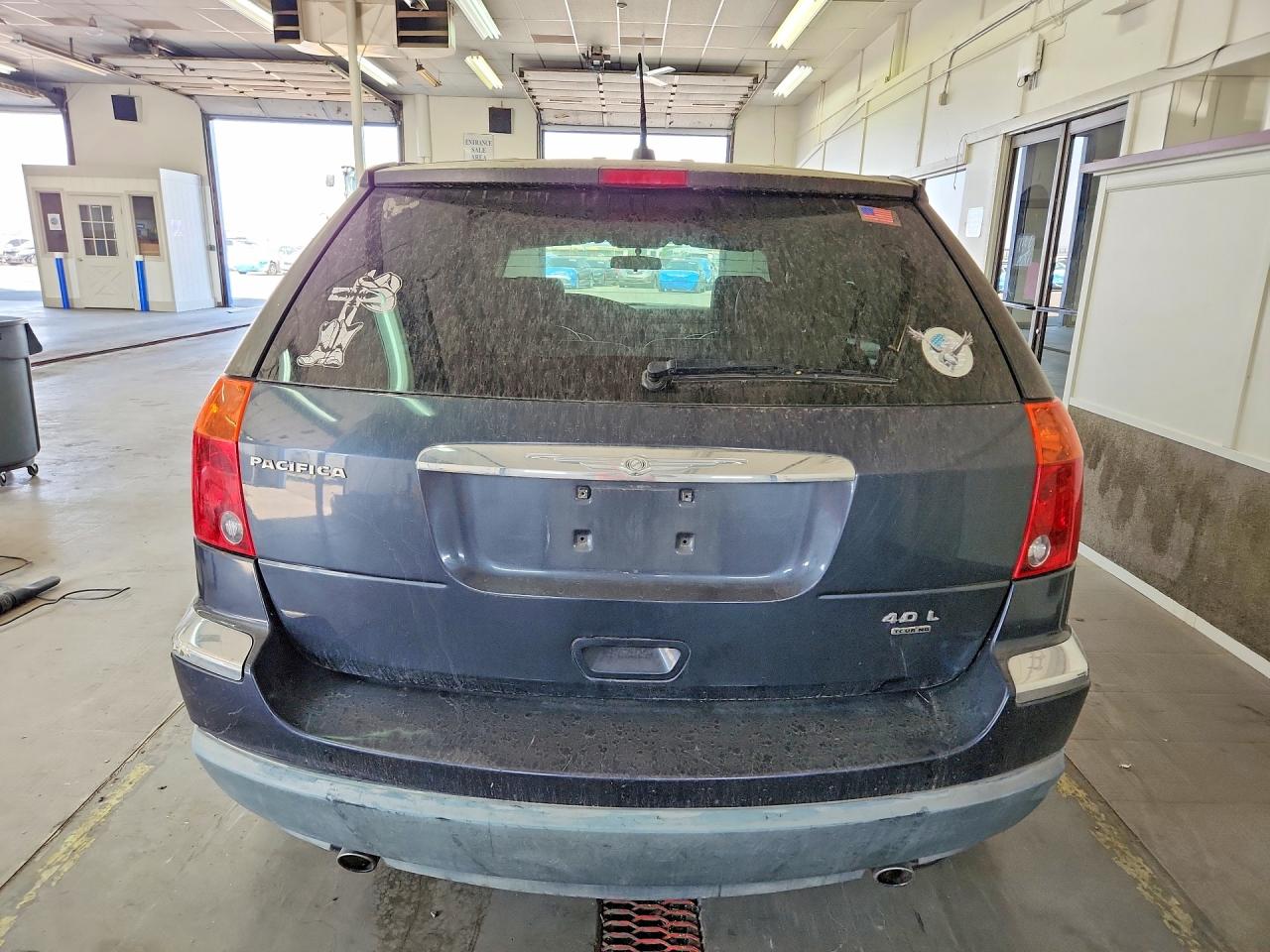 2007 Chrysler Pacifica Touring Blue vin: 2A8GM68X77R253932