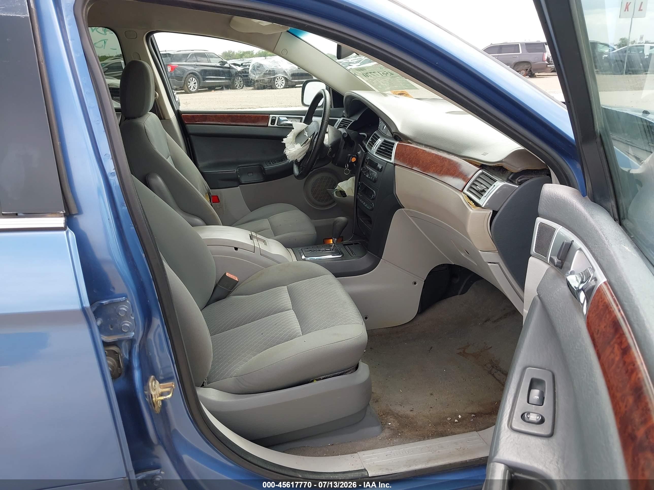 2007 Chrysler Pacifica Touring Blue vin: 2A8GM68X87R162202