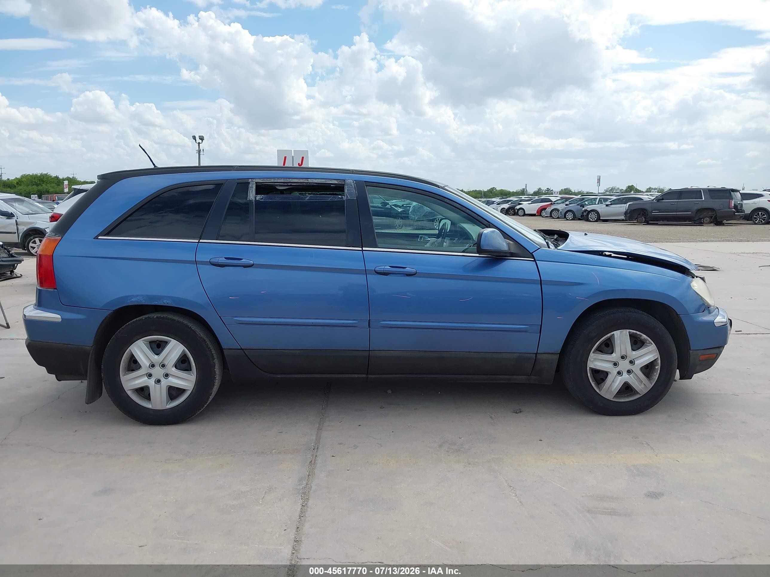 2007 Chrysler Pacifica Touring Blue vin: 2A8GM68X87R162202