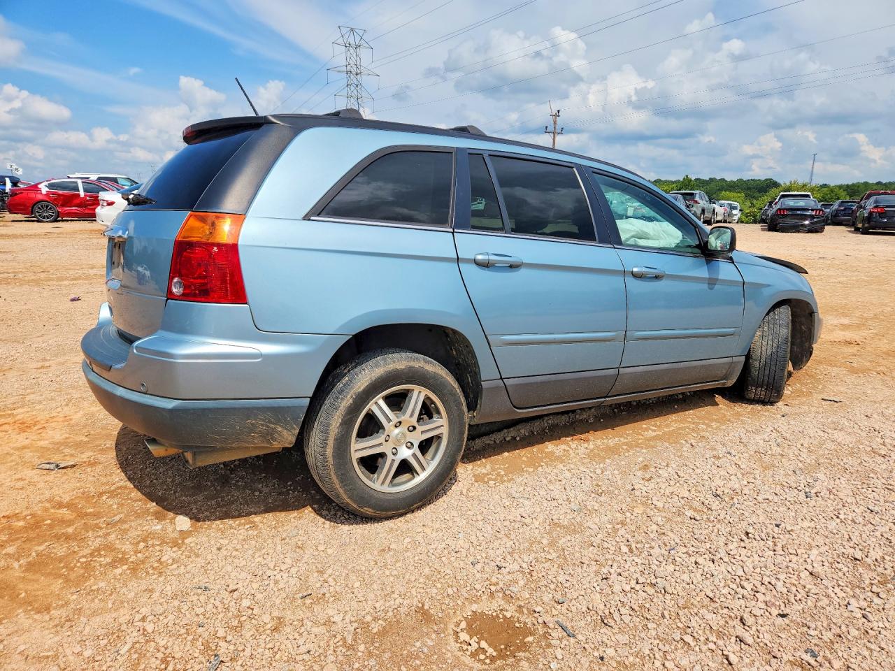 2008 Chrysler Pacifica Touring Blue vin: 2A8GM68X98R606561
