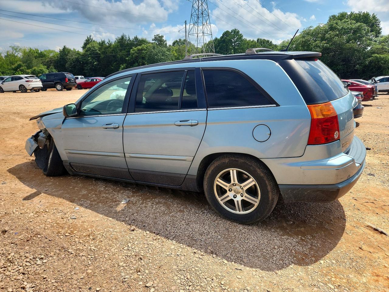 2008 Chrysler Pacifica Touring Blue vin: 2A8GM68X98R606561