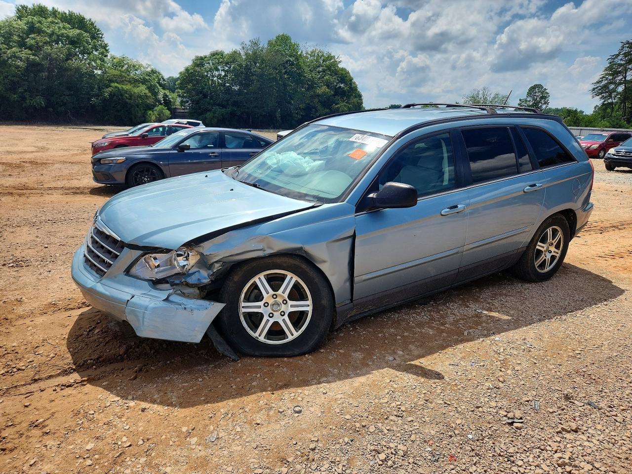 2008 Chrysler Pacifica Touring Blue vin: 2A8GM68X98R606561