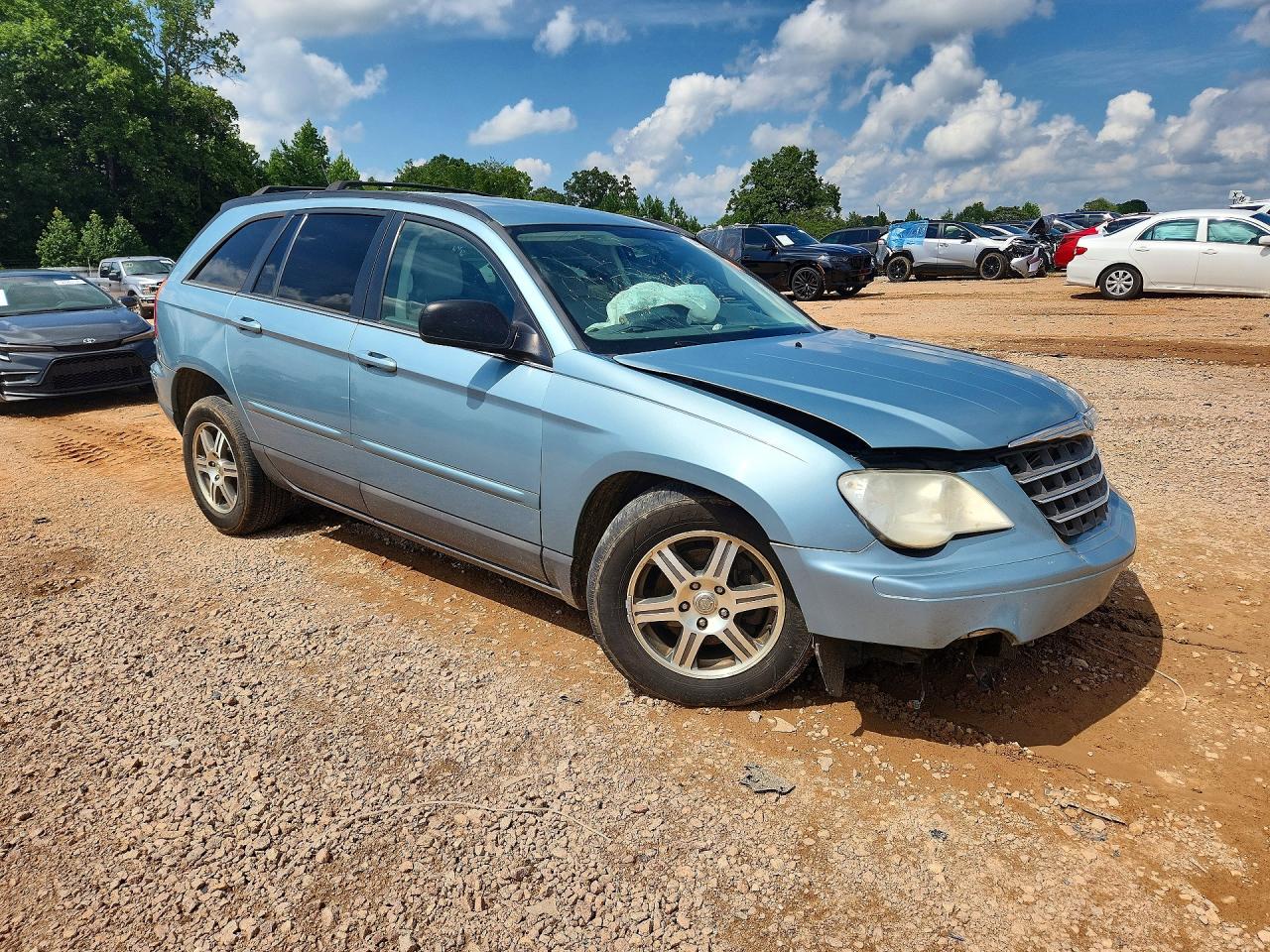 2008 Chrysler Pacifica Touring Blue vin: 2A8GM68X98R606561