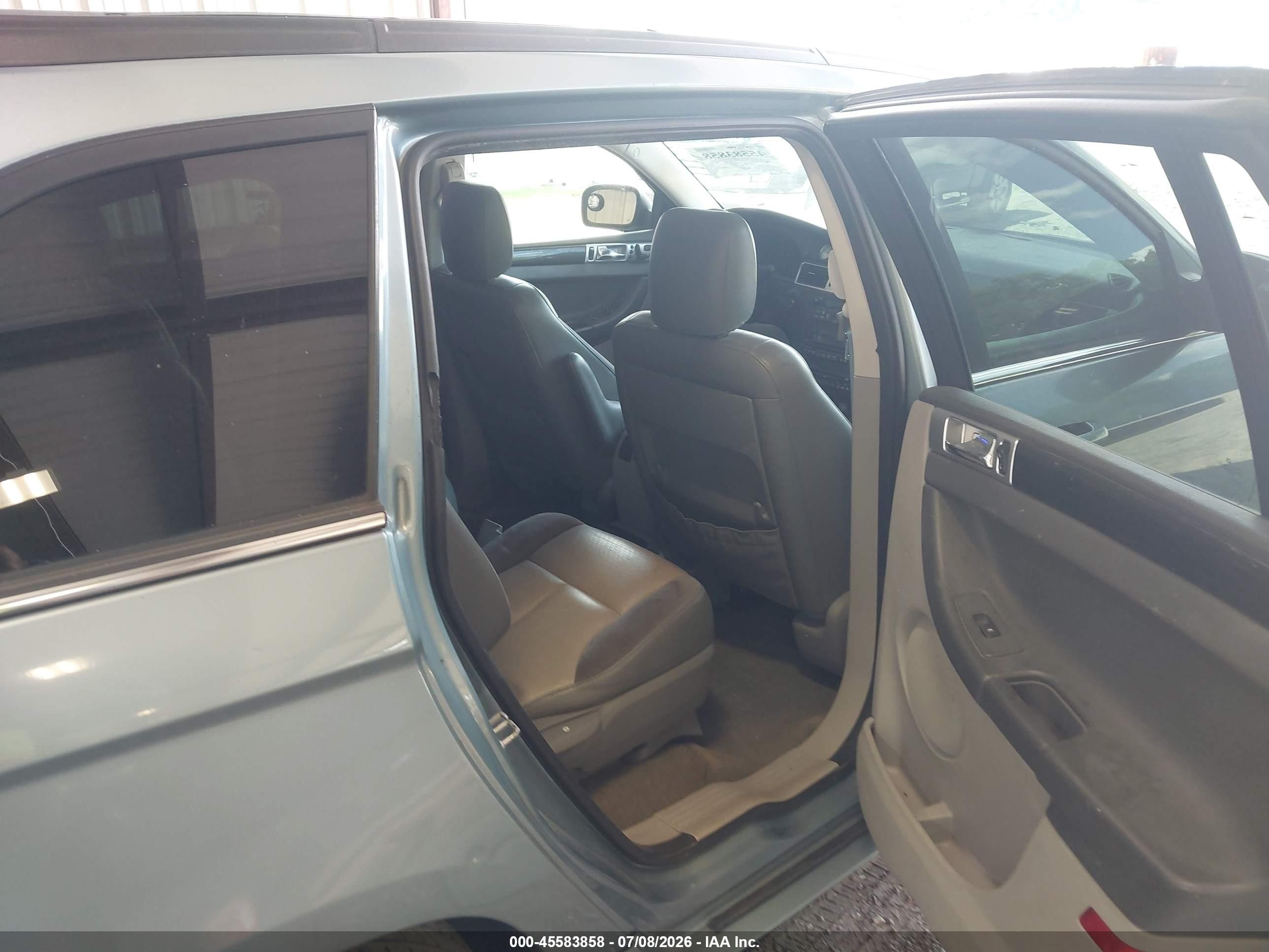 2008 Chrysler Pacifica Touring Light Blue vin: 2A8GM68X98R634604