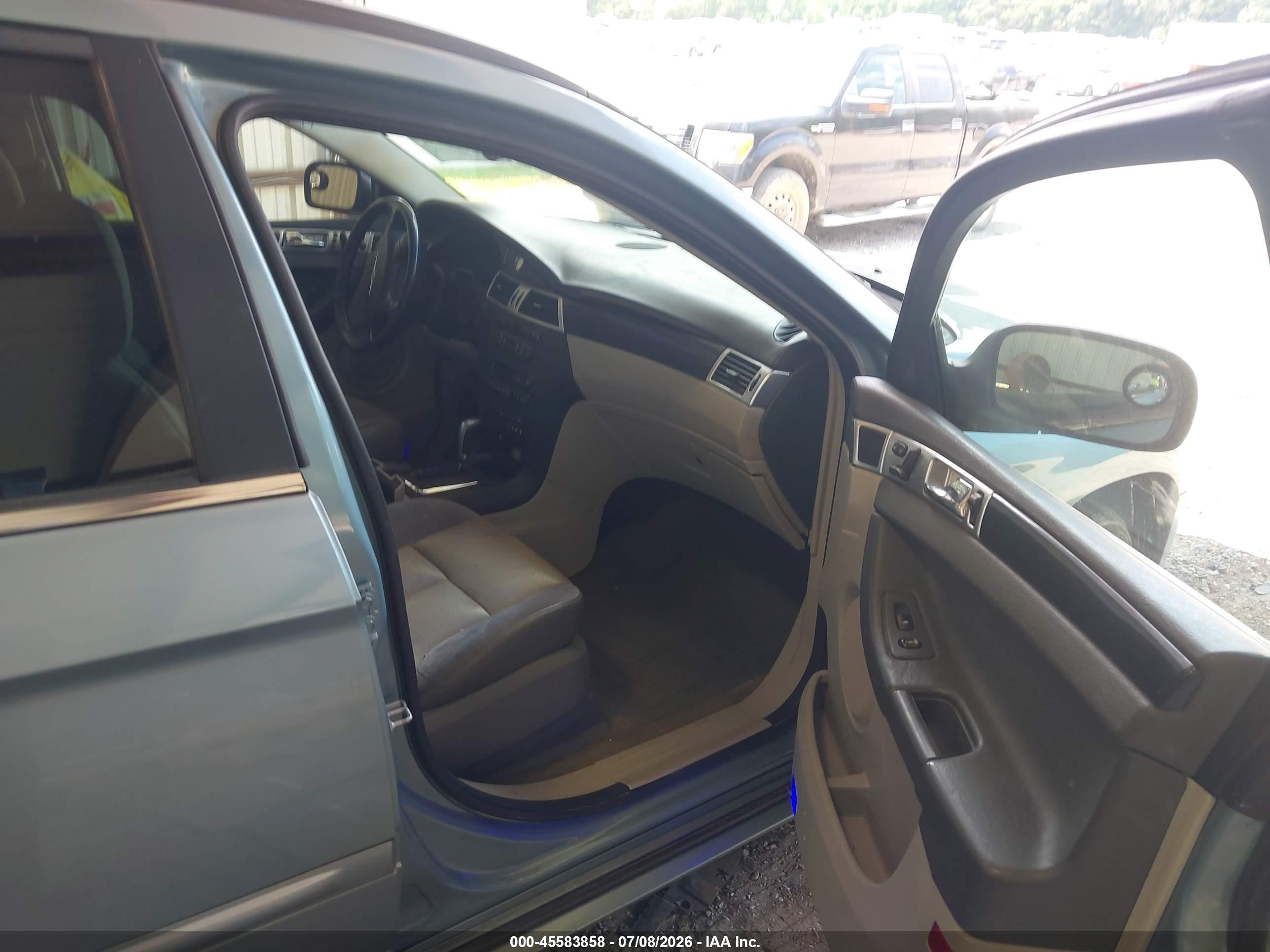 2008 Chrysler Pacifica Touring Light Blue vin: 2A8GM68X98R634604