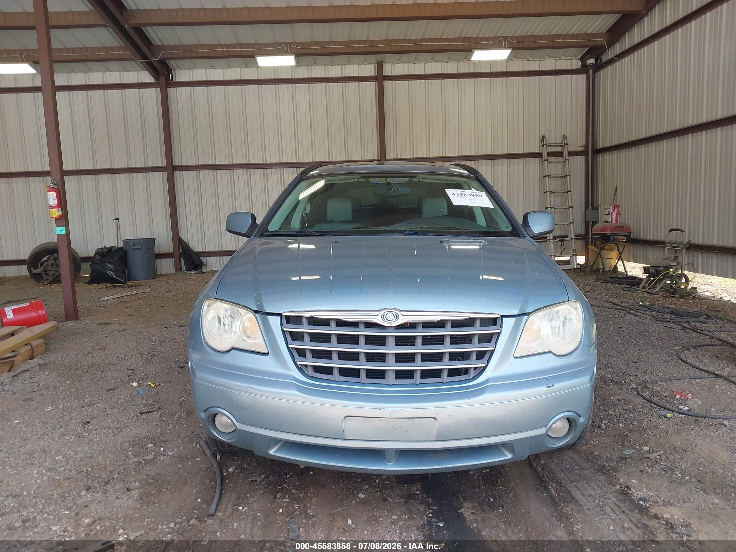 2008 Chrysler Pacifica Touring Light Blue vin: 2A8GM68X98R634604