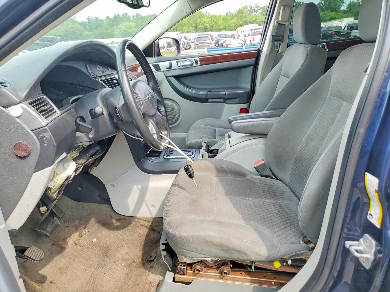2008 Chrysler Pacifica Touring Blue vin: 2A8GM68XX8R109261