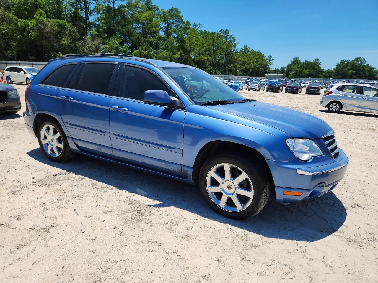 2007 Chrysler Pacifica Limited Blue vin: 2A8GM78X87R176283
