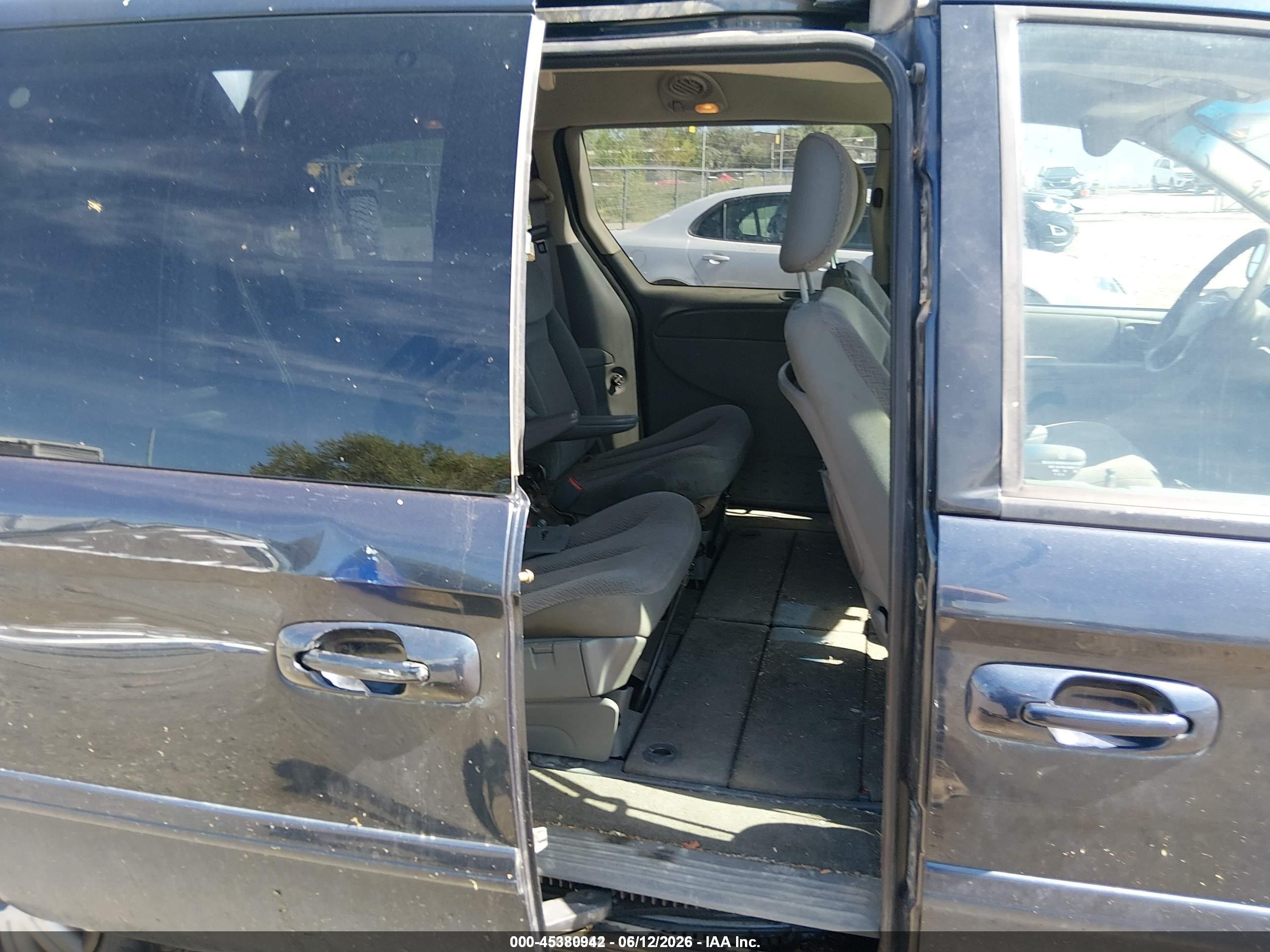 2007 Chrysler Town & Country Lx Blue vin: 2A8GP44R17R122529