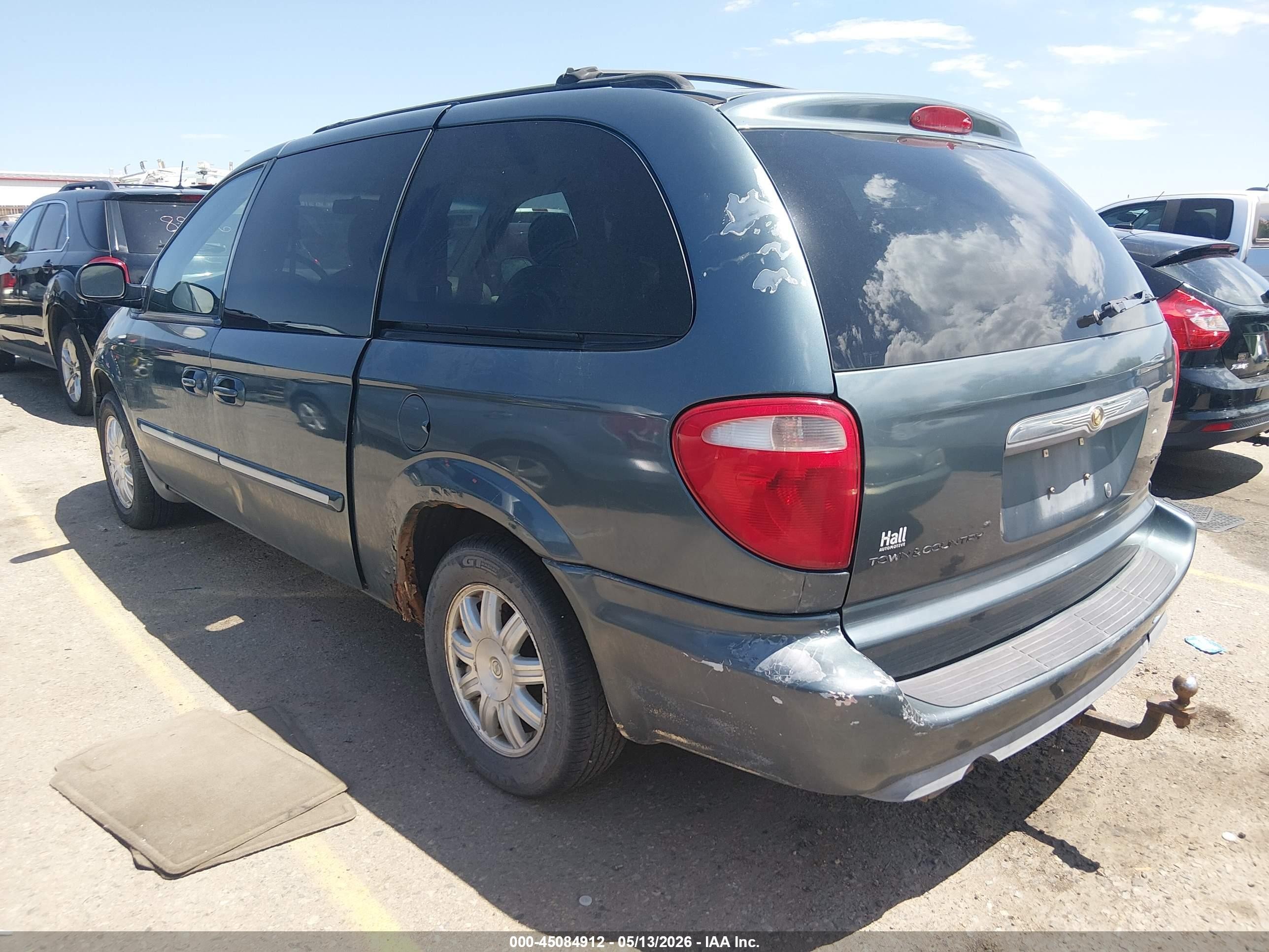 2006 Chrysler Town & Country Touring Light Blue vin: 2A8GP54L06R921718