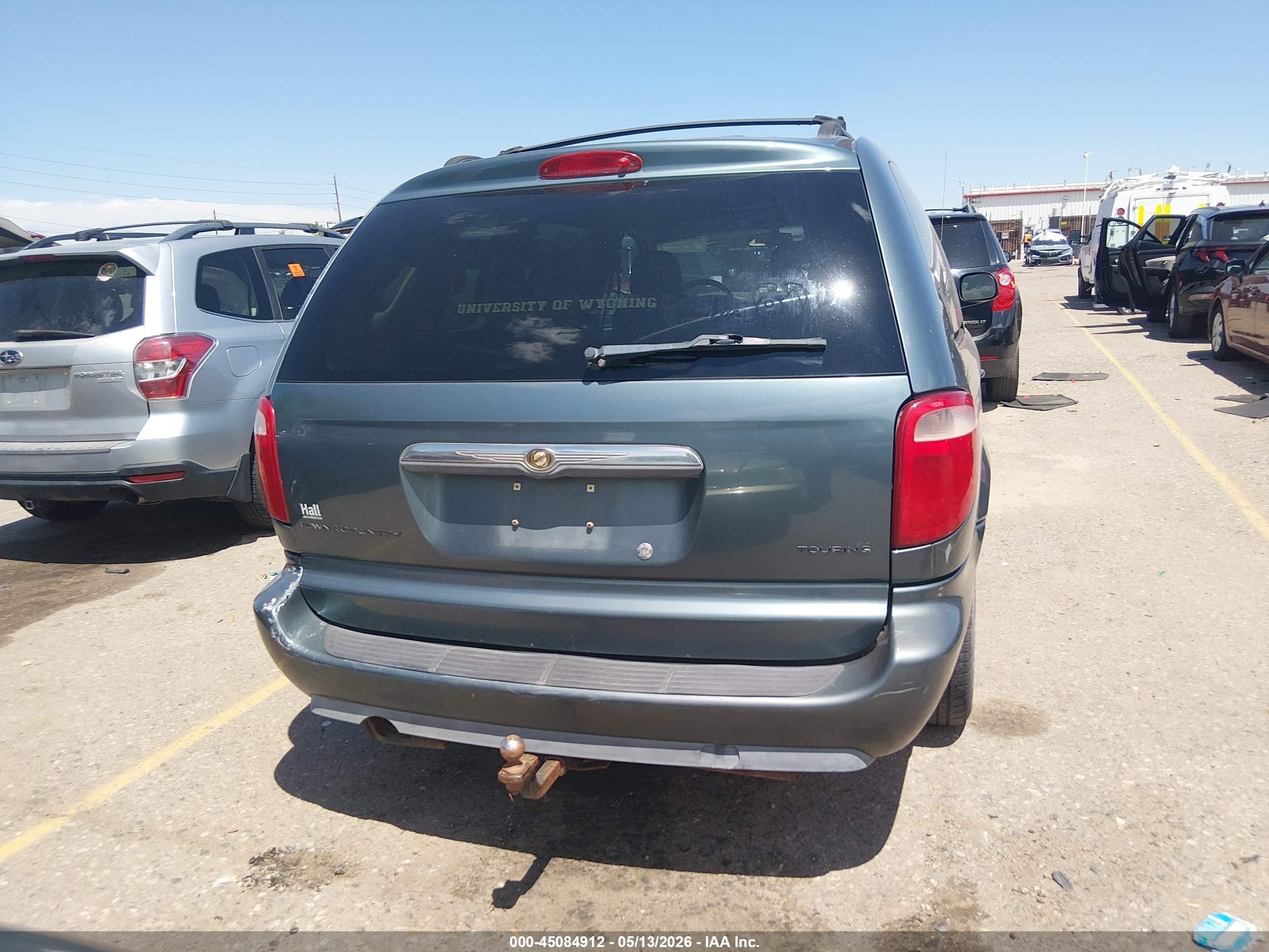2006 Chrysler Town & Country Touring Light Blue vin: 2A8GP54L06R921718