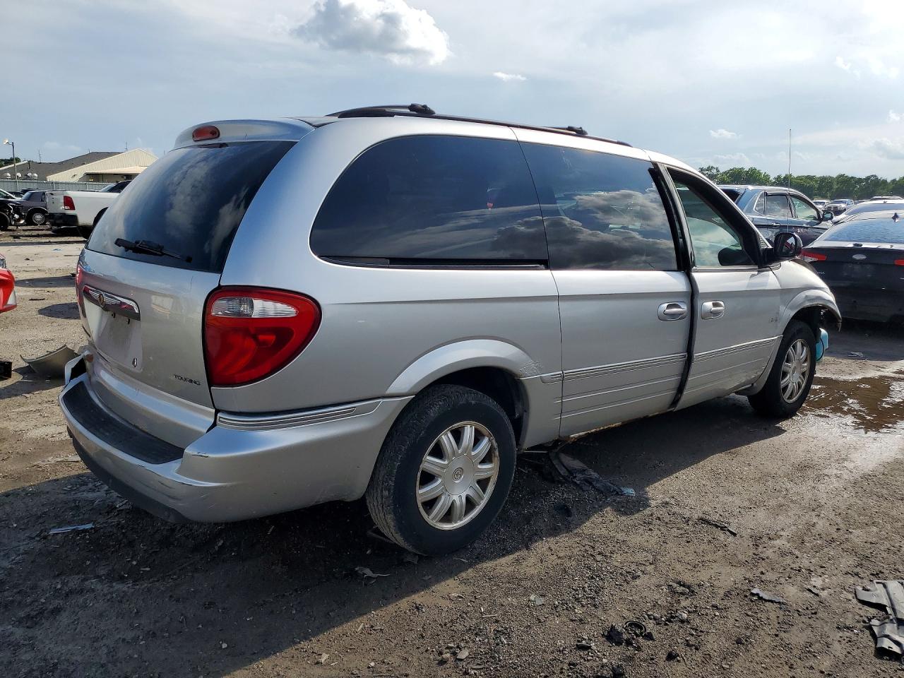2007 Chrysler Town & Country Touring Серебряный vin: 2A8GP54L37R217286