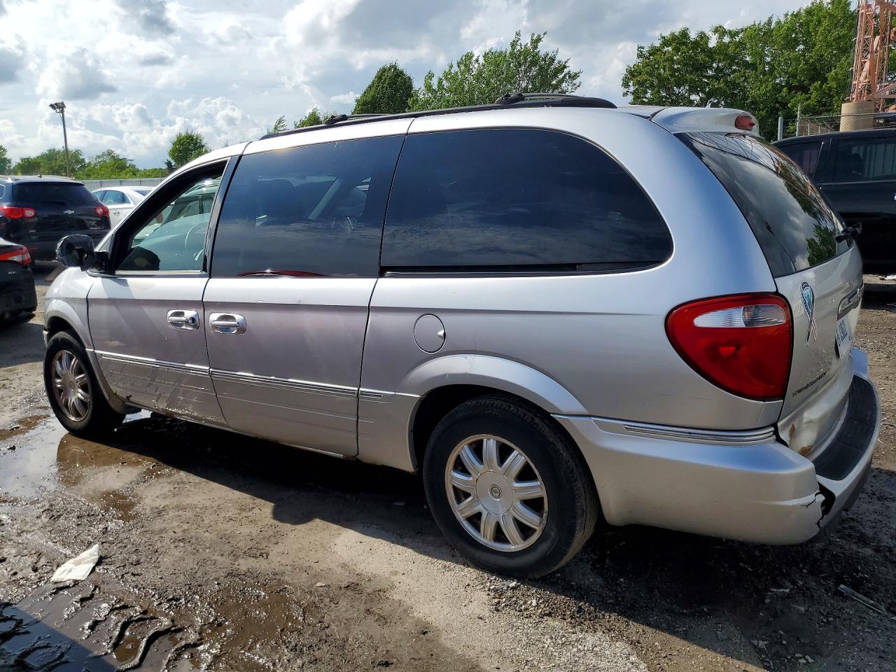 2007 Chrysler Town & Country Touring Серебряный vin: 2A8GP54L37R217286