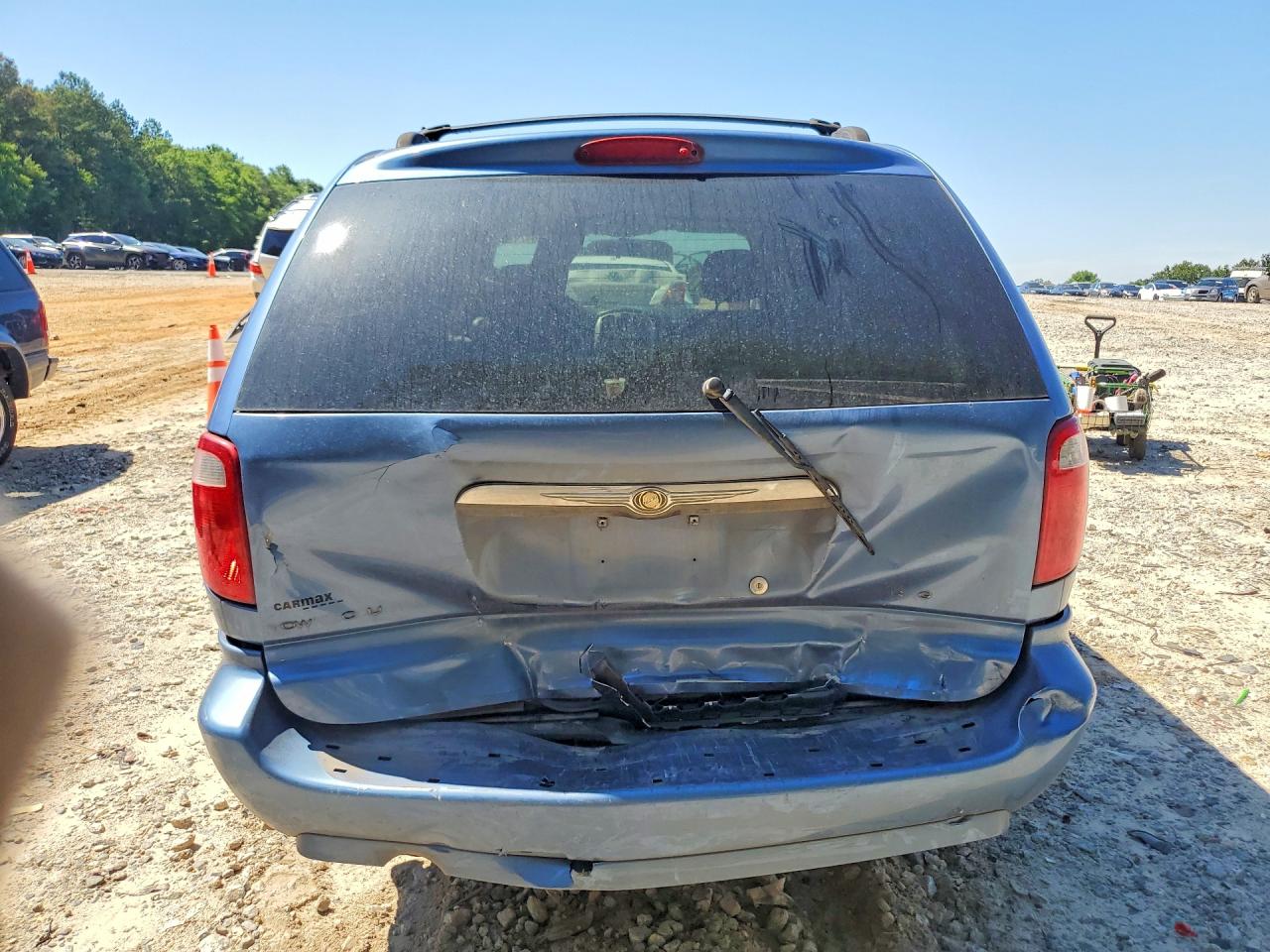 2007 Chrysler Town & Country Touring Blue vin: 2A8GP54L77R161563