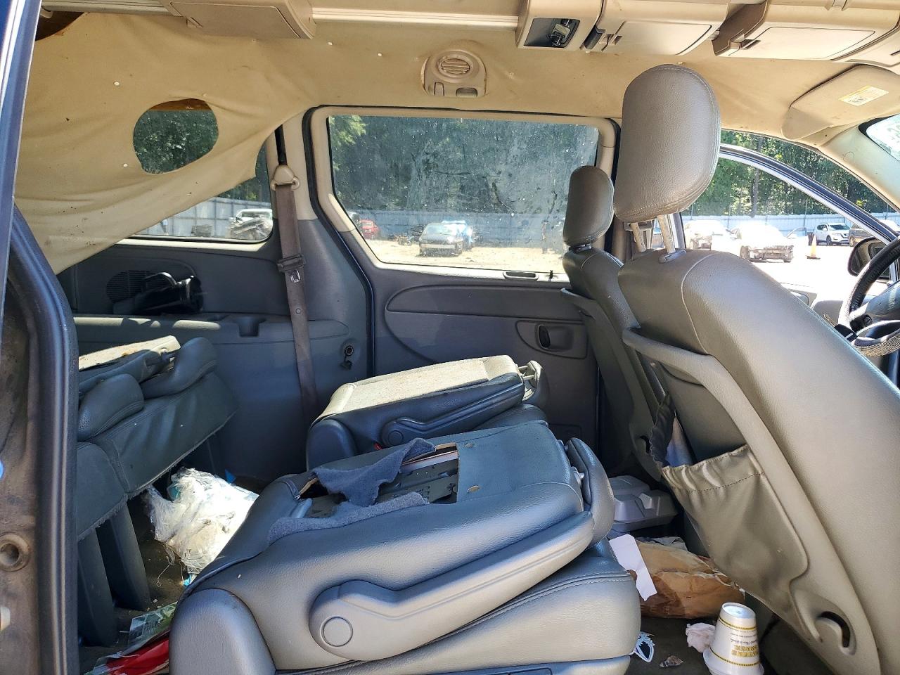 2007 Chrysler Town & Country Touring Blue vin: 2A8GP54L77R161563