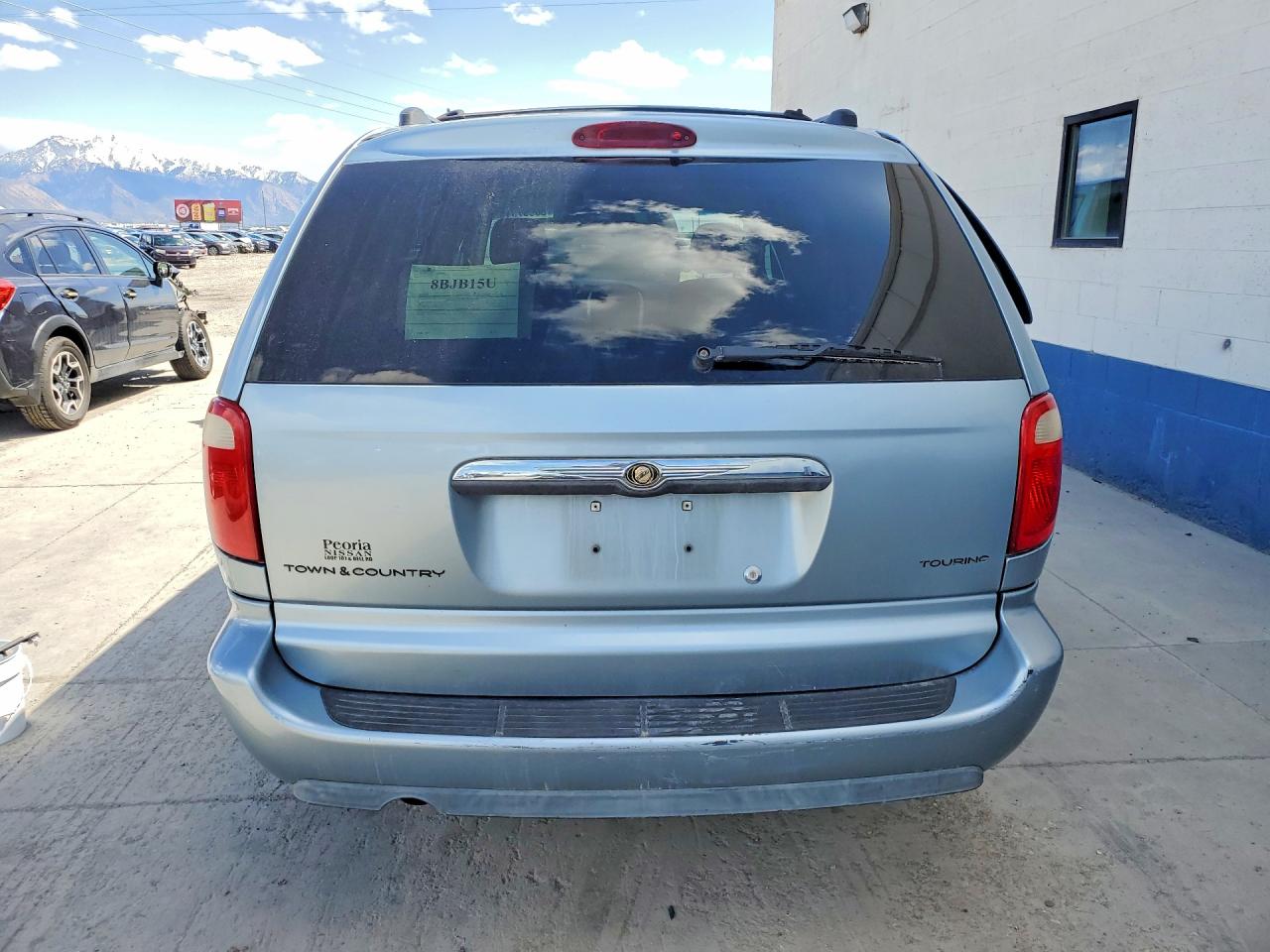 2006 Chrysler Town & Country Touring Blue vin: 2A8GP54L96R608487