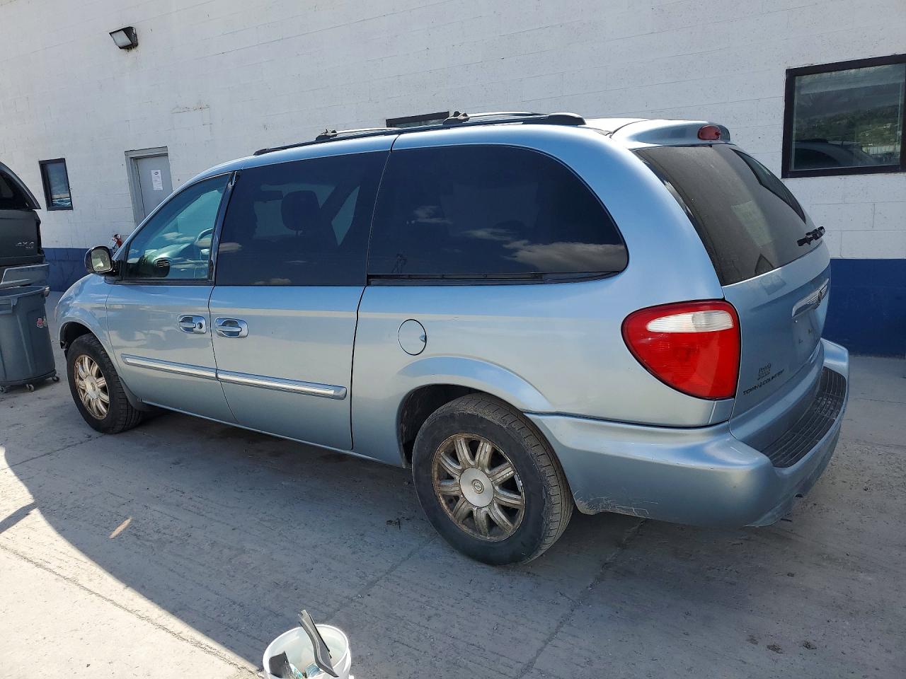 2006 Chrysler Town & Country Touring Blue vin: 2A8GP54L96R608487